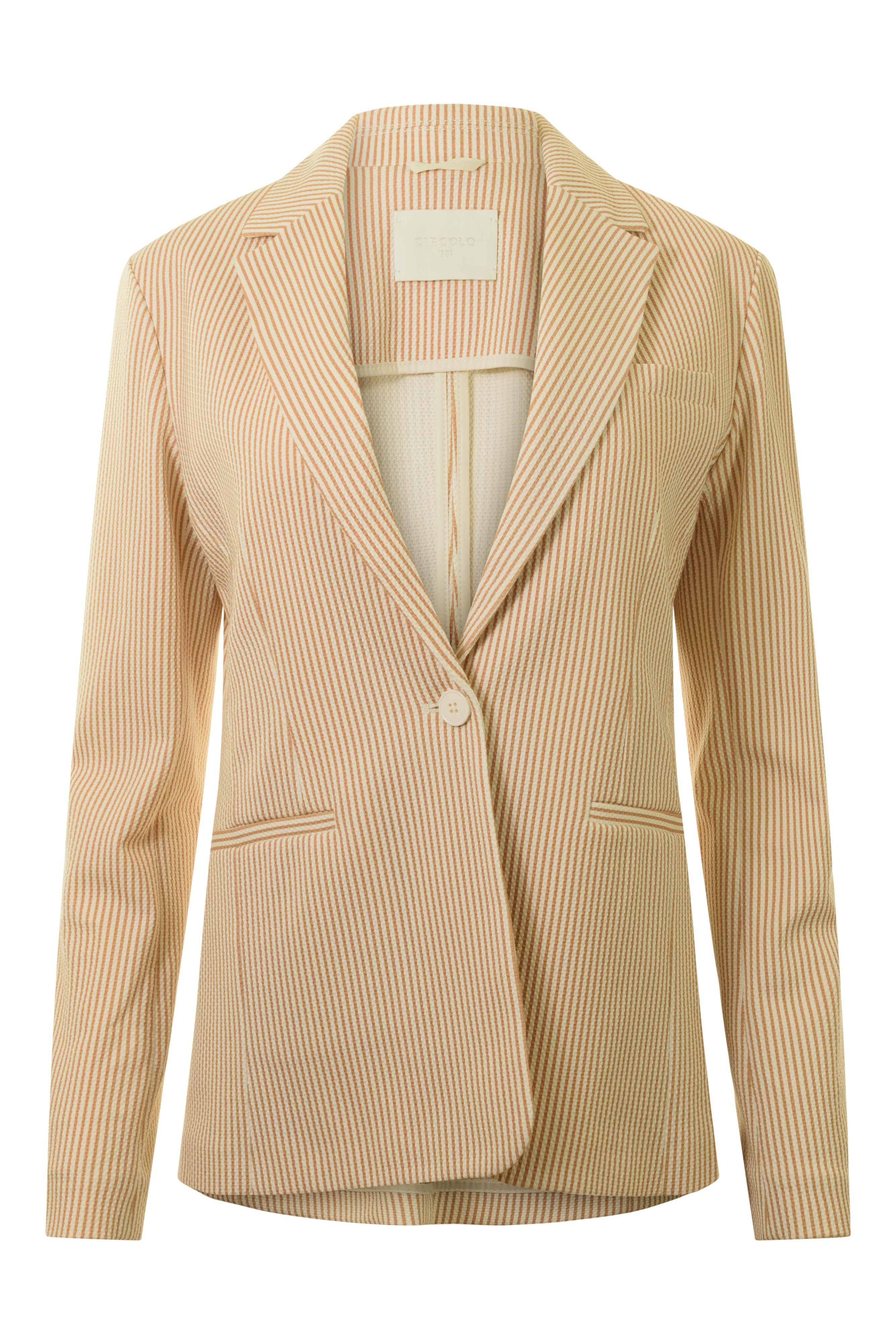 Circolo 1901 Thin Striped Oxford Blazer