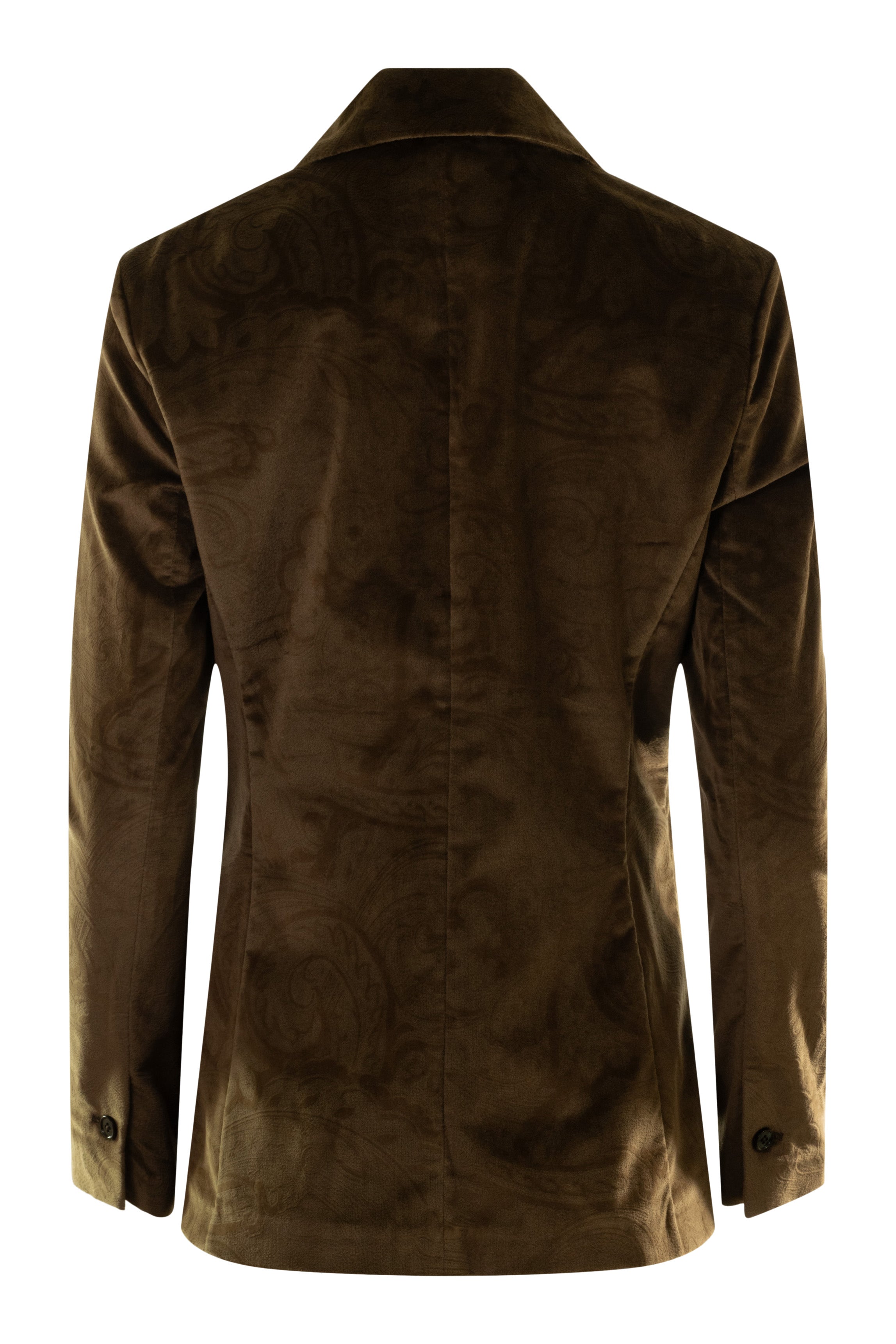 Circolo 1901 Velvet Paisley Slim Blazer