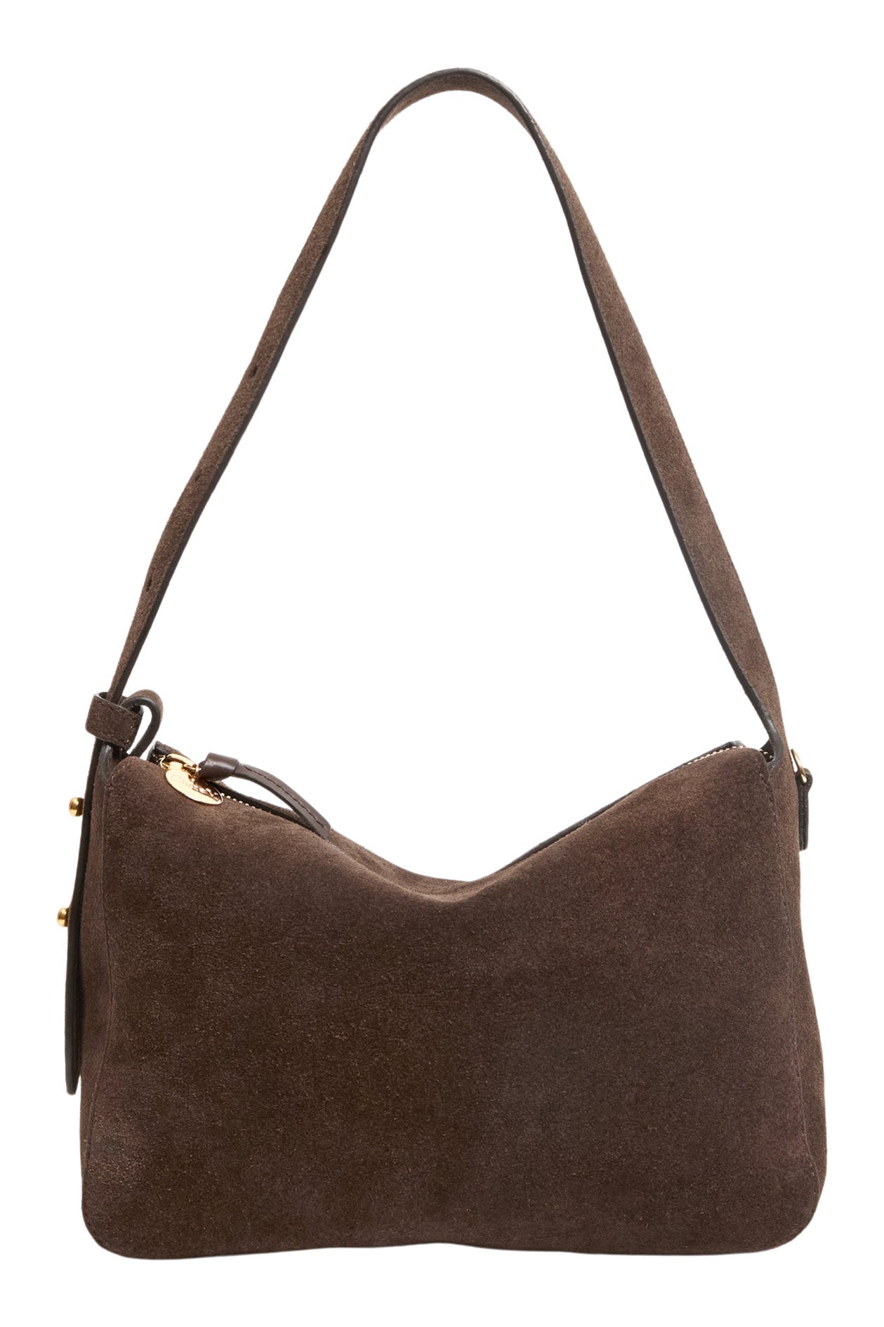 Clare V. Fleurine Suede Bag in Chocolate