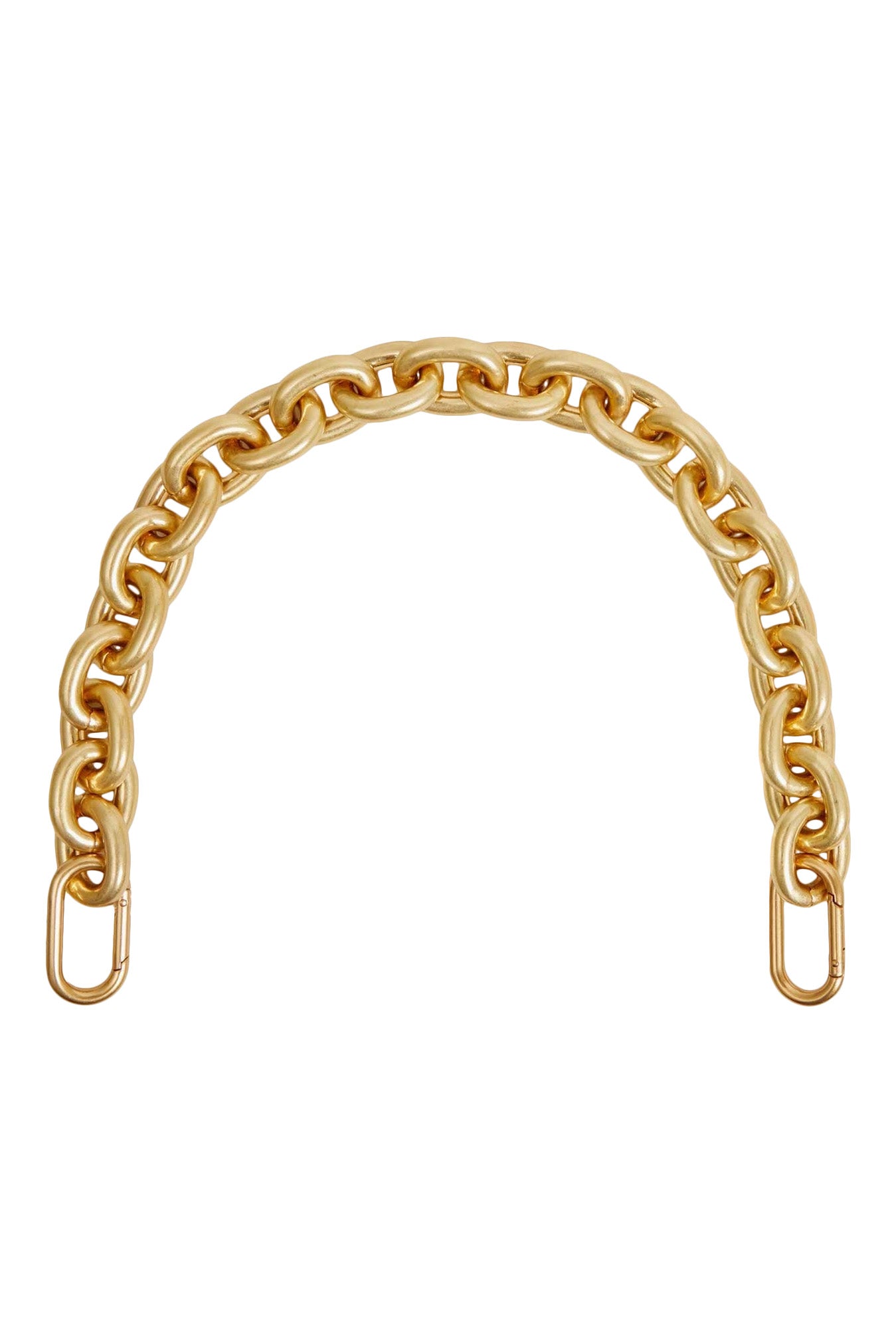 Clare V. Shortie Strap in Vintage Gold