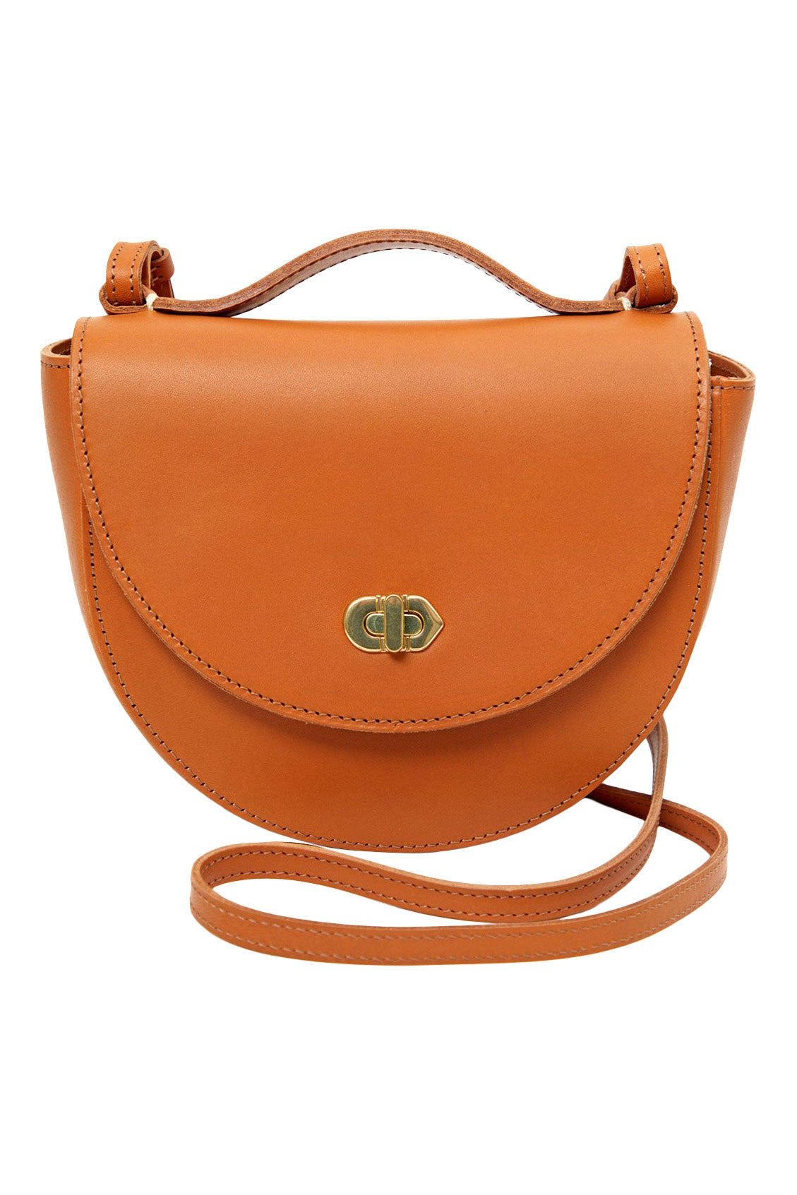 Clare V Moyen Messenger bag, tan in 2023