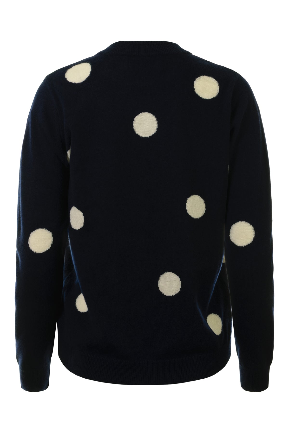 Cocoa Cashmere Fable Polka Dot Sweater