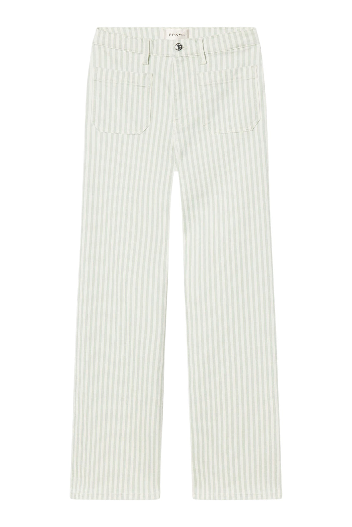 Frame Denim Anchor Pant in Seamist Stripe