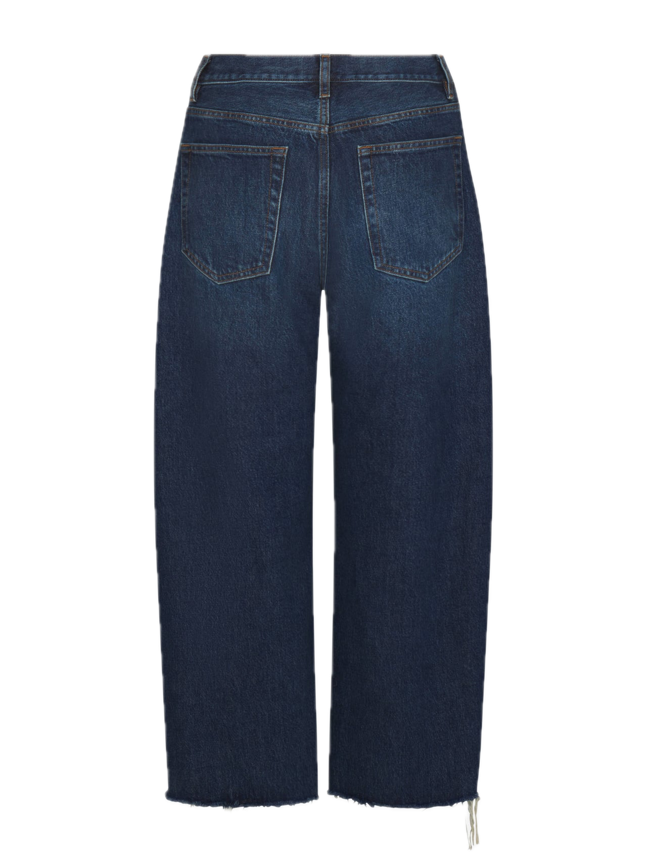 Frame Denim Bow Crop in Acumen New Fray