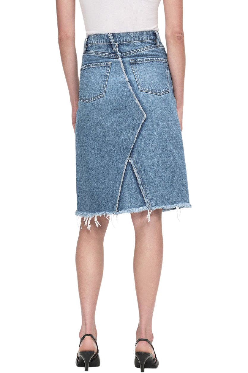 Frame Denim Deconstructed Skirt in Mabel