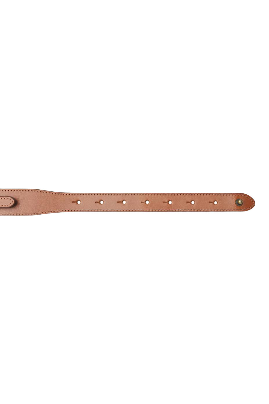 Frame Denim Equestrian Belt in Cognac