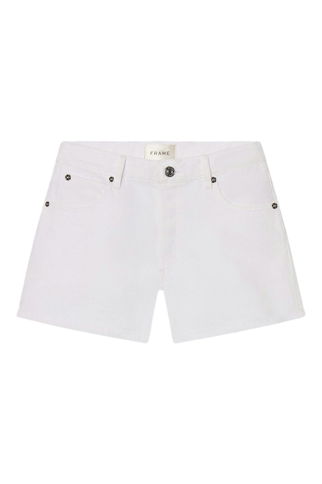 Frame Denim Hang Short in White