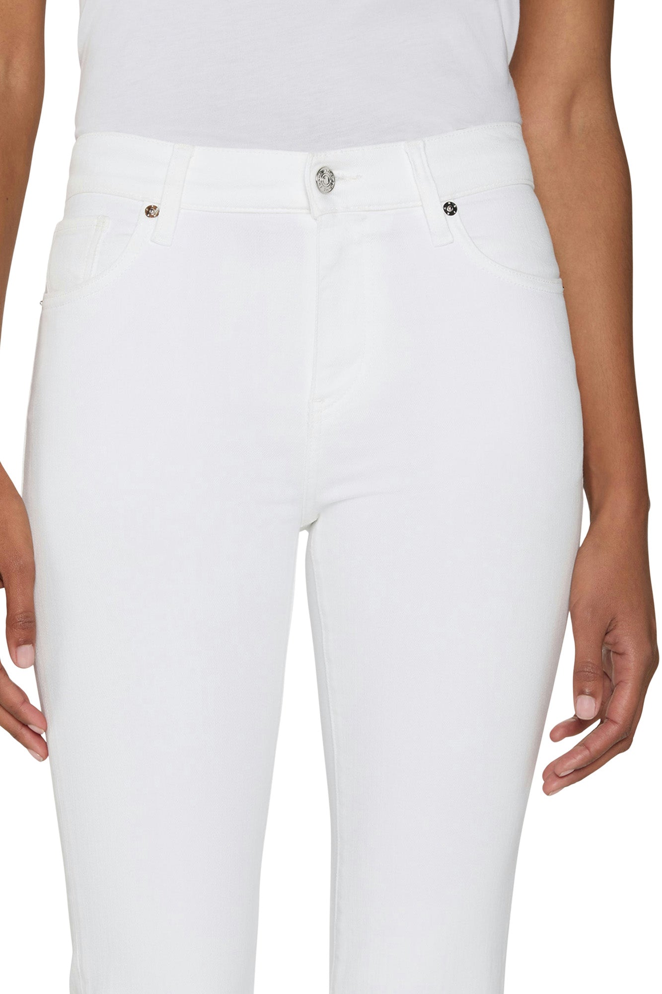 Frame Denim Icon in White