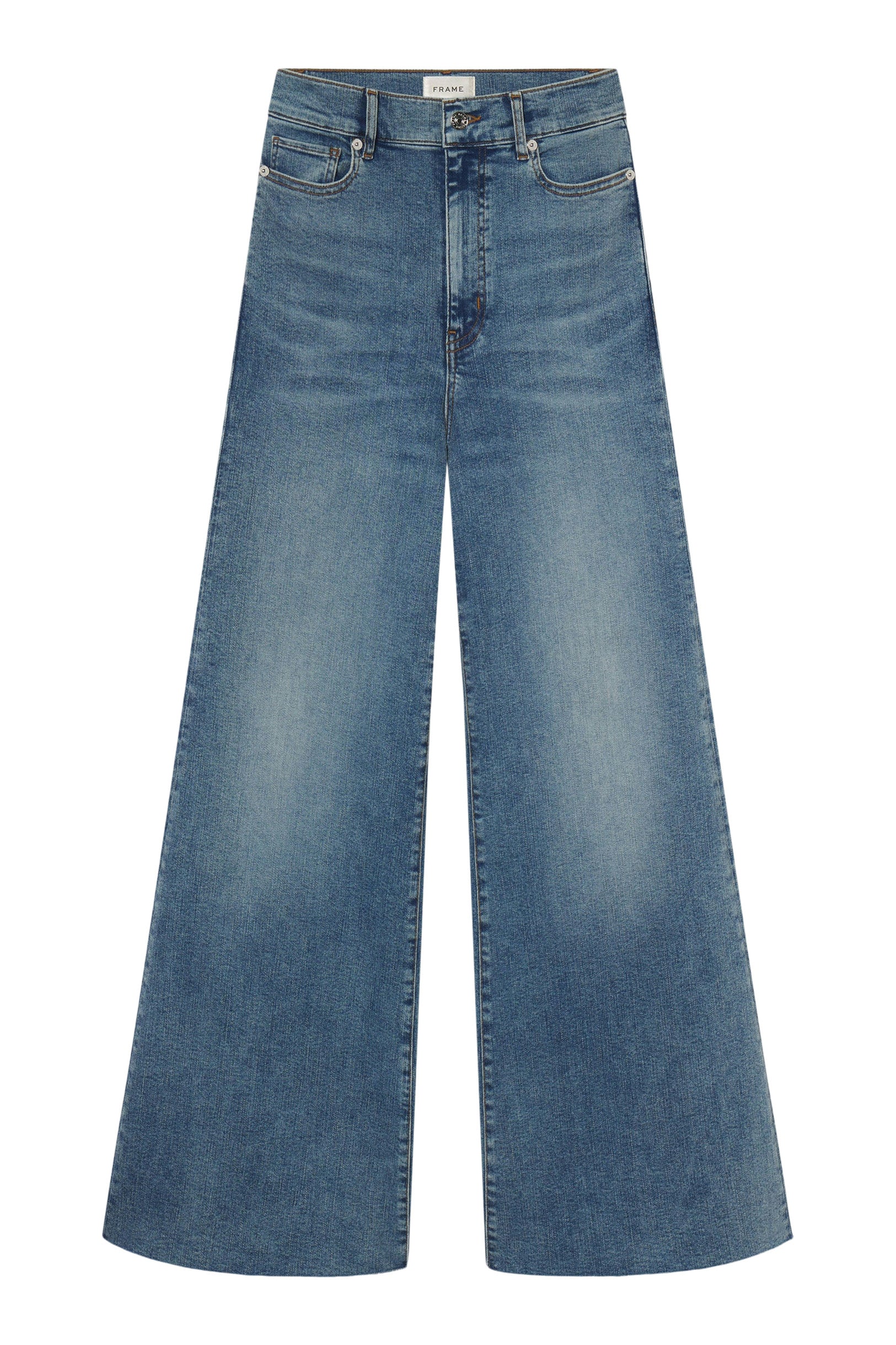 Frame Denim Le Palazzo Crop 
in Crave Raw After