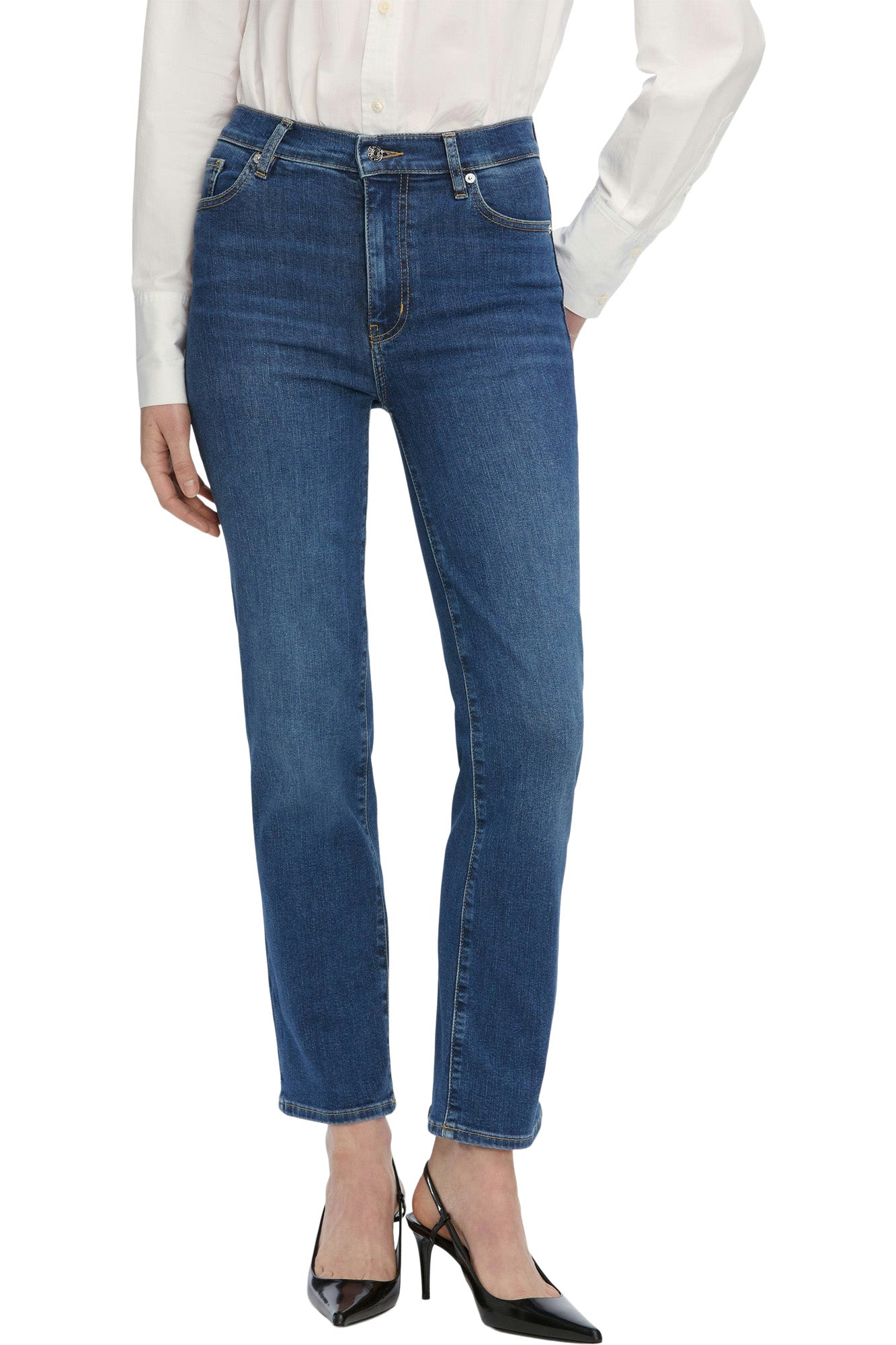 Frame Denim Le Sleek Straight in Femma