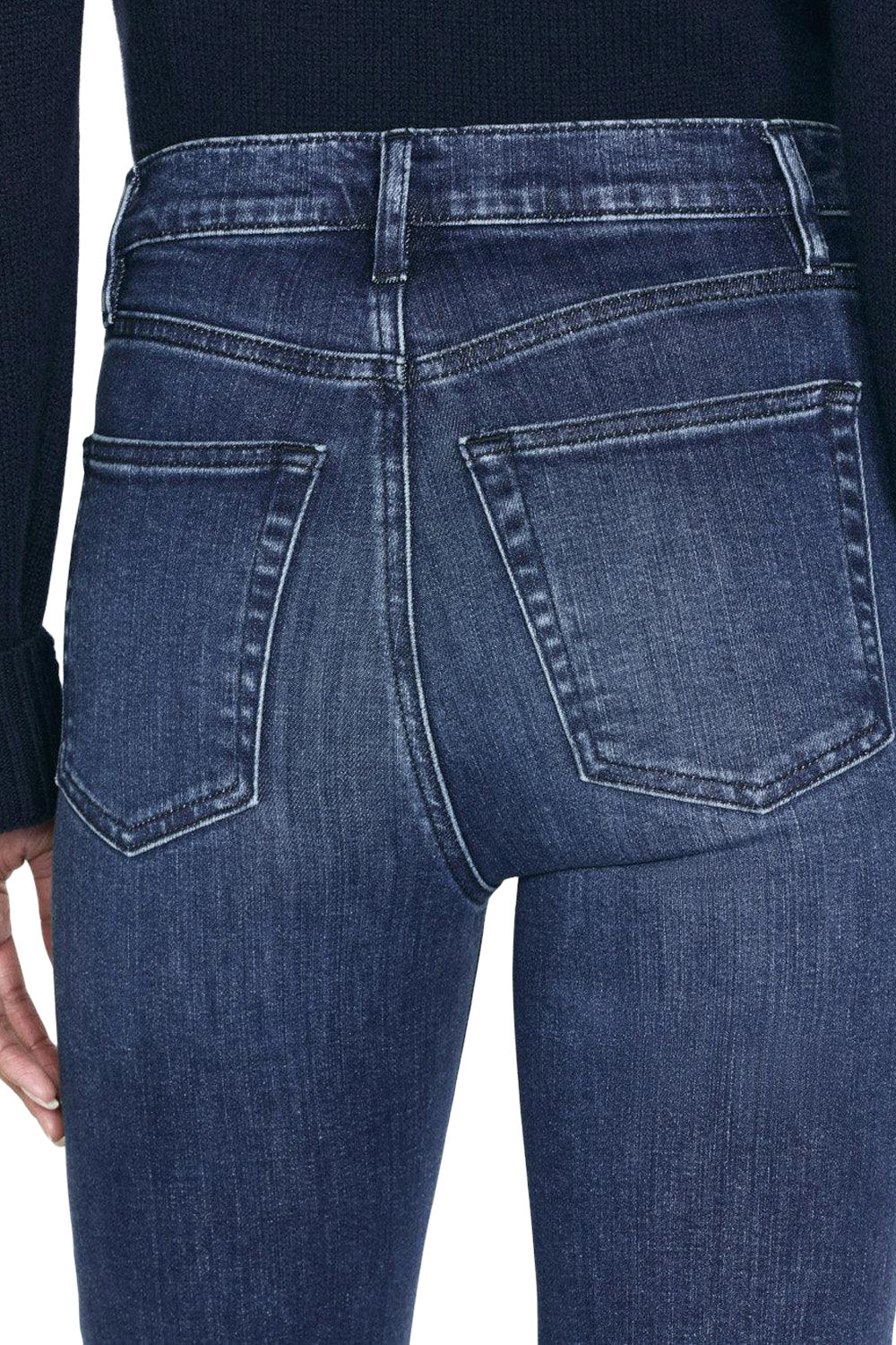 Frame Denim Le Sleek Straight in Thunderstorm