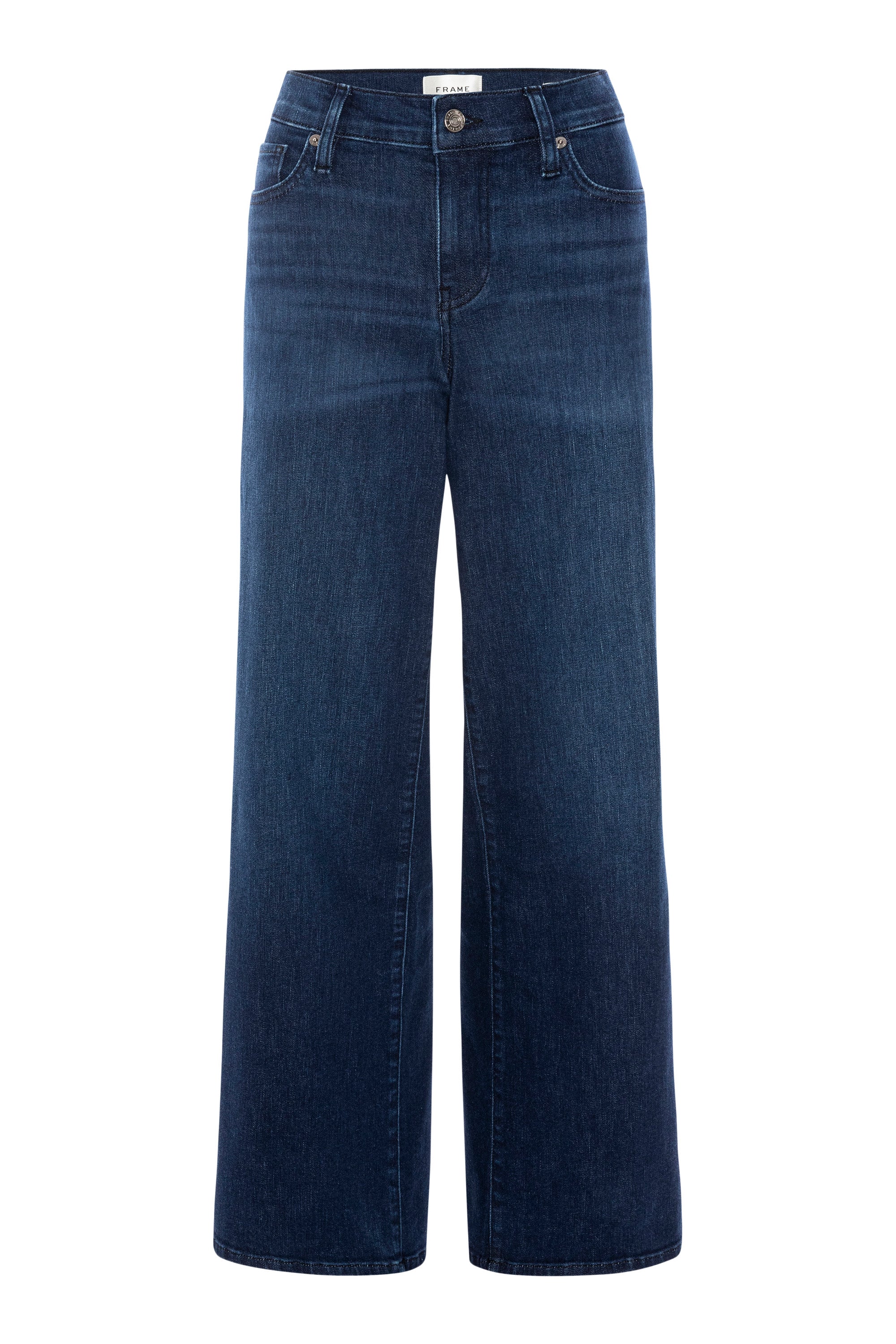 Frame Denim Low Rise Le Slim Palazzo in Ultraviolet