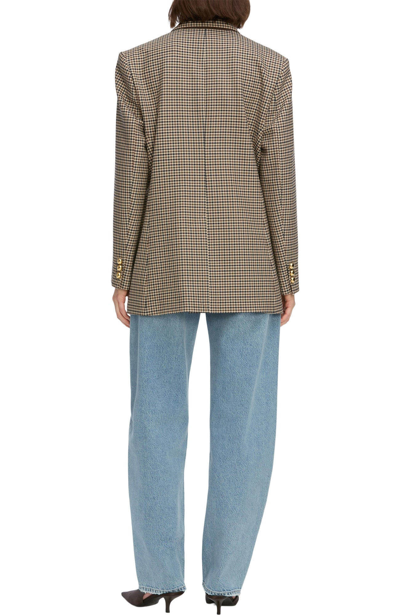 Frame Denim Low Slung Barrel
in Dollhouse