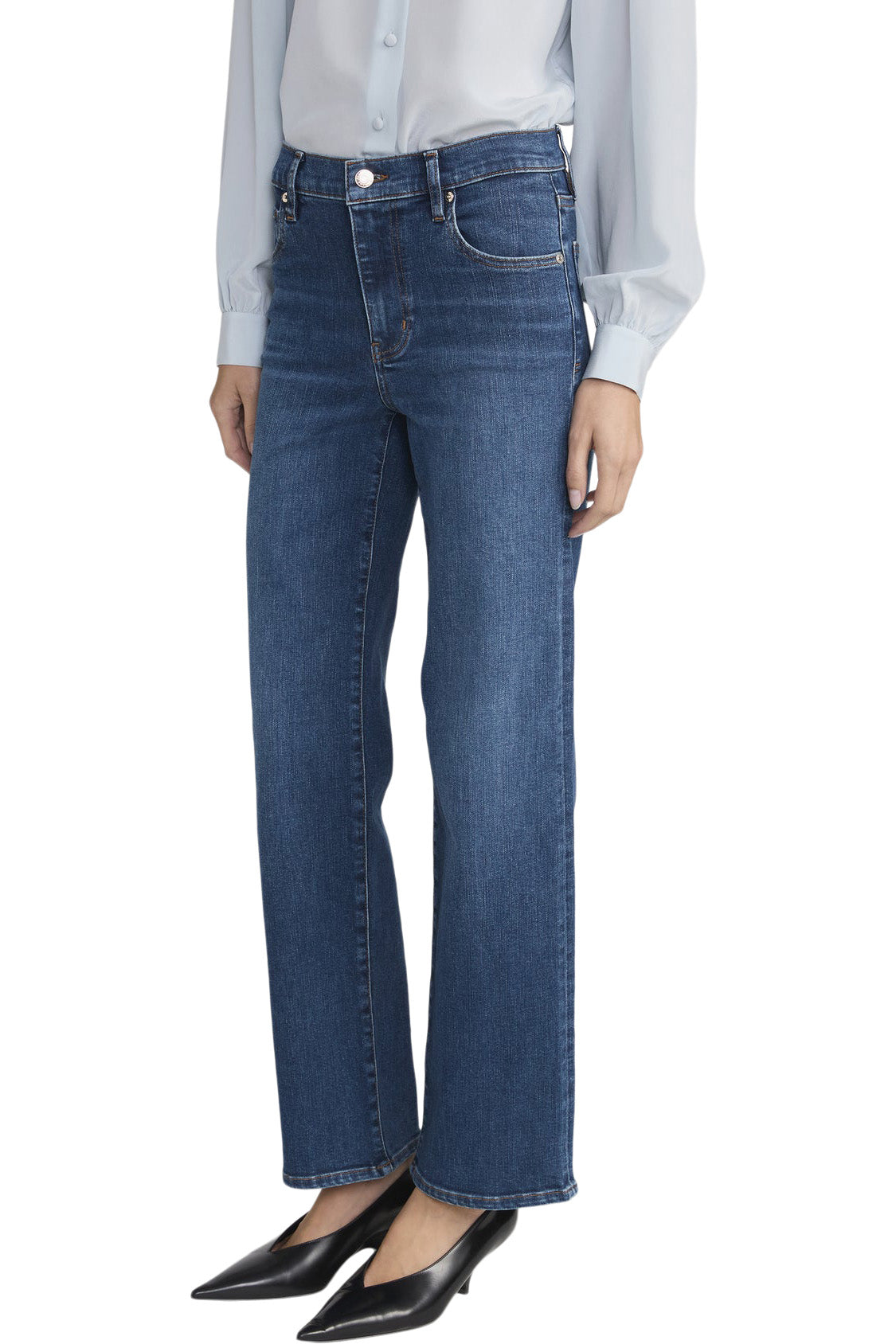 Frame Denim Mellow Jeans in Solace