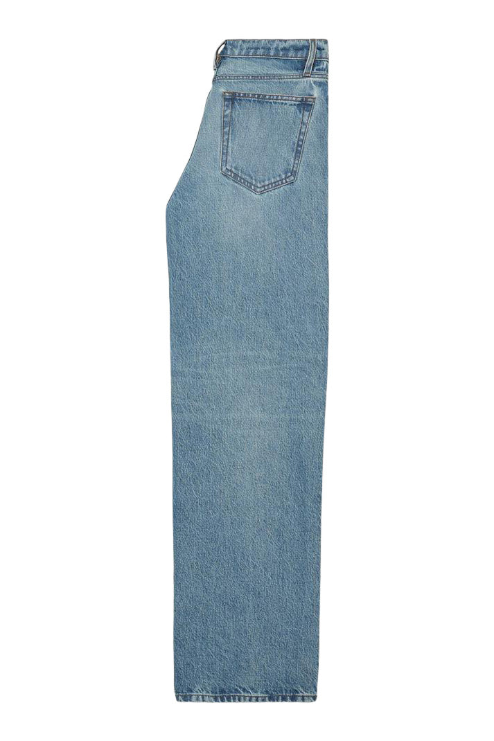 Frame Denim Slouchy Straight Jeans in Divine