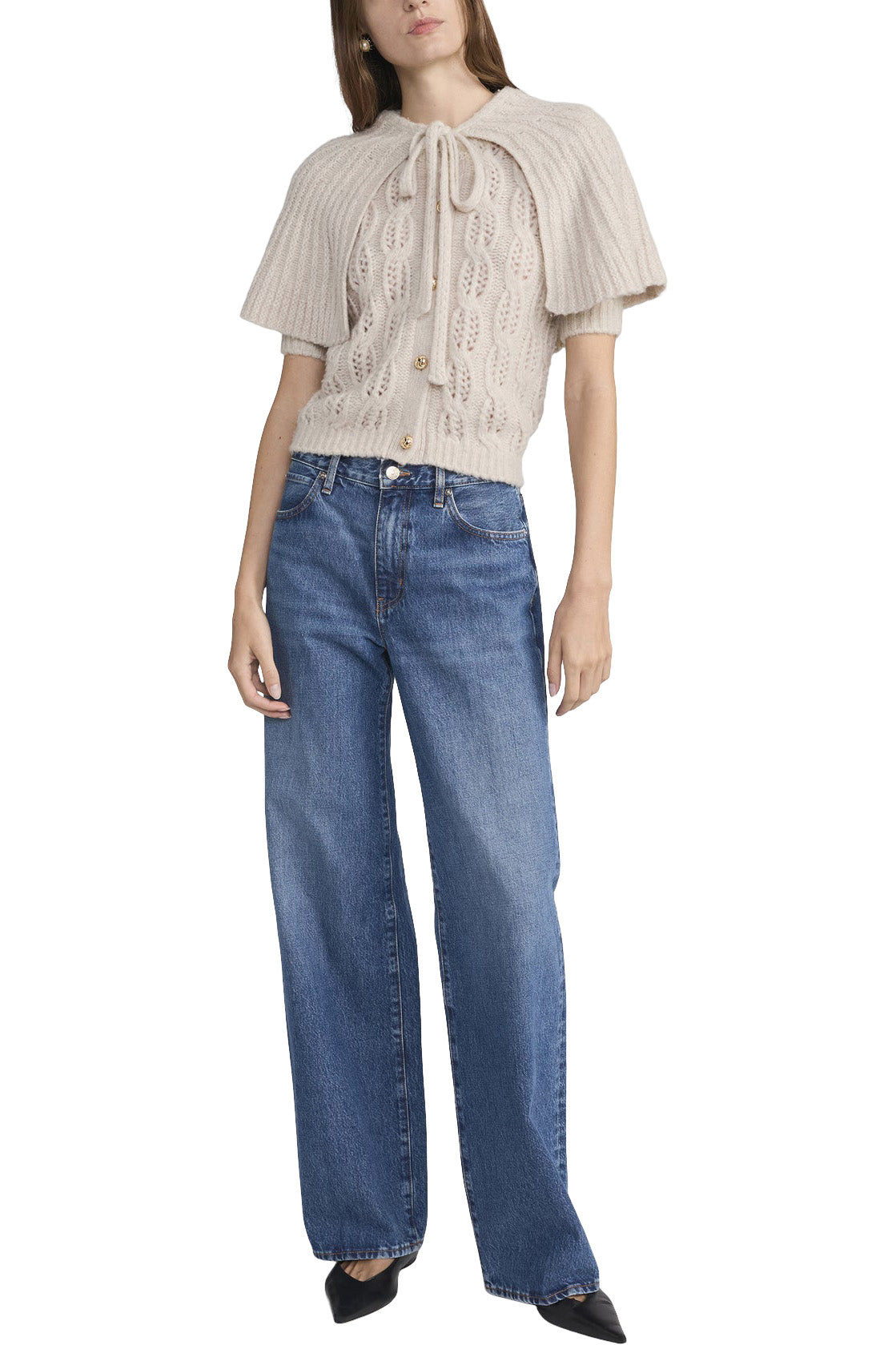 Frame Denim Stroll Jeans in Partridge