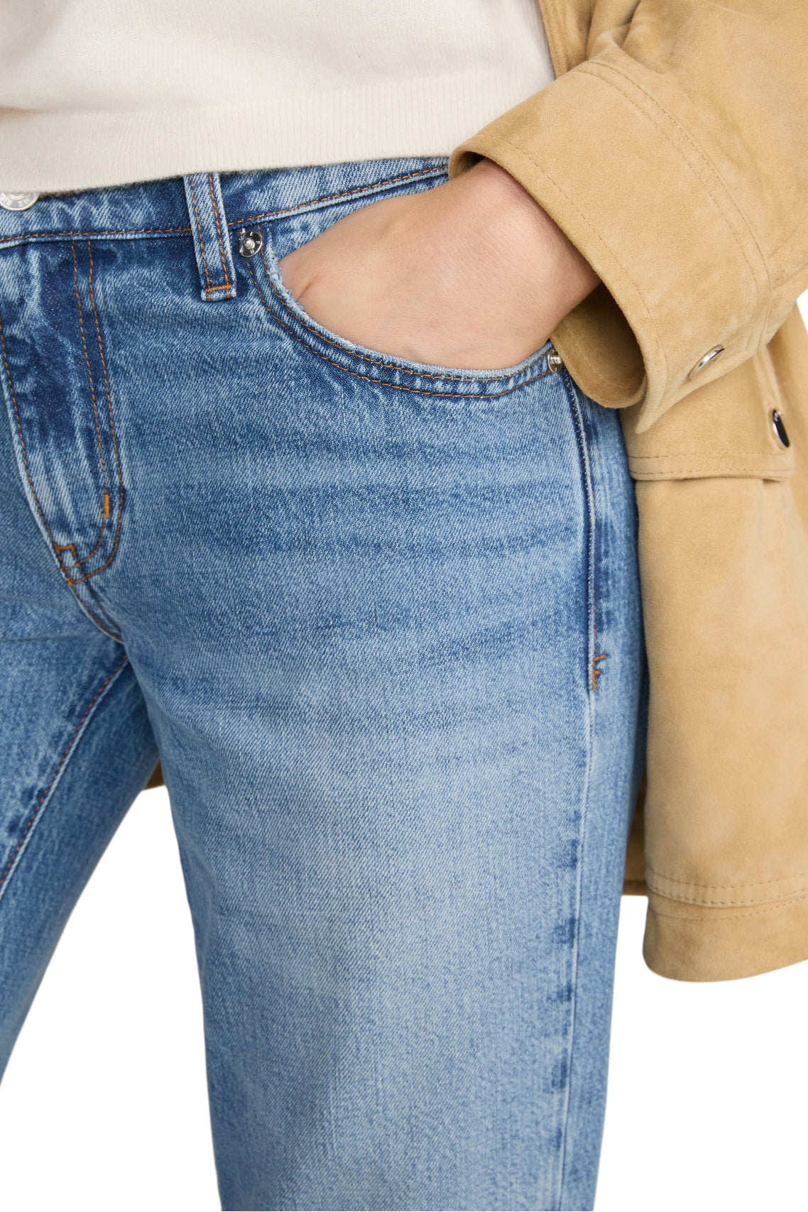 Frame Denim The Off Duty Rodeo in Flutter