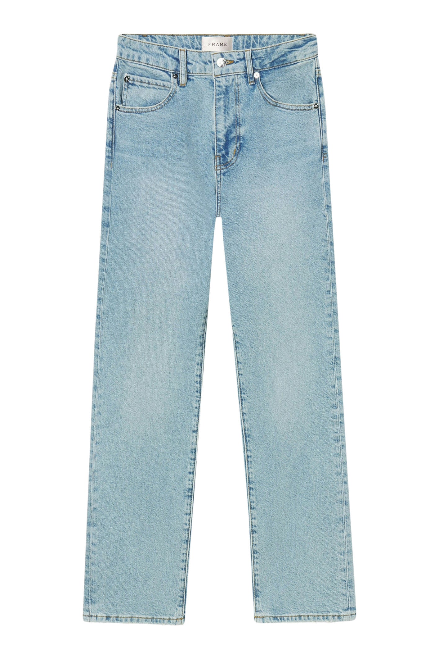 Frame Denim The Ruler Crop in Dolly