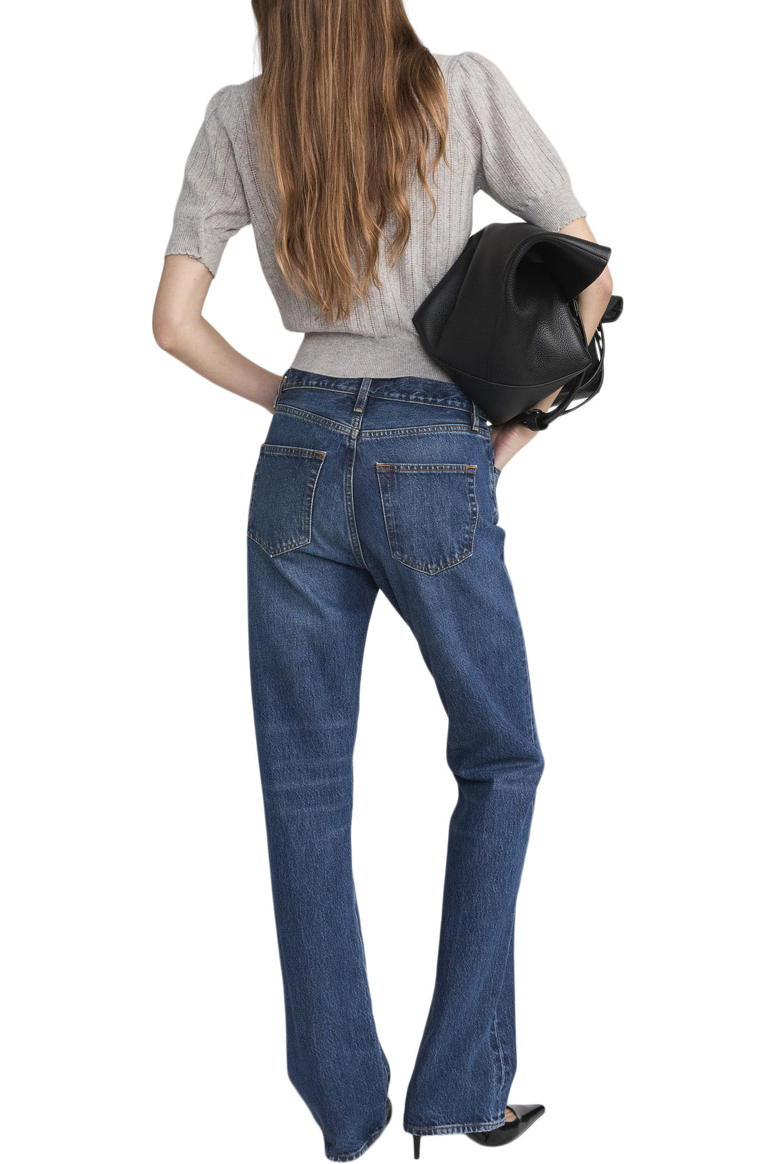 Frame Denim Vertical Denim in Logic