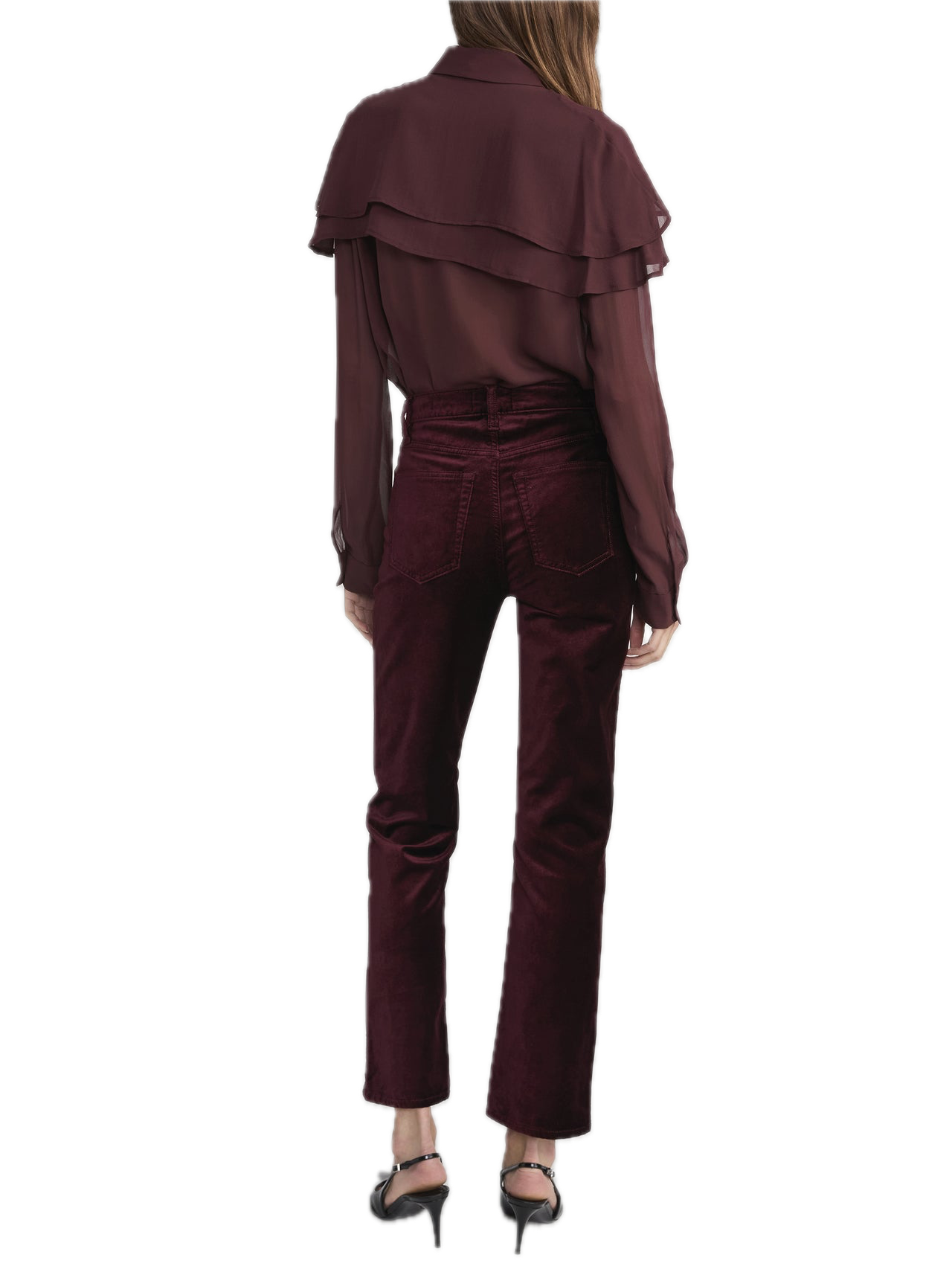 Frame Denim Velvet Le Sleek Straight