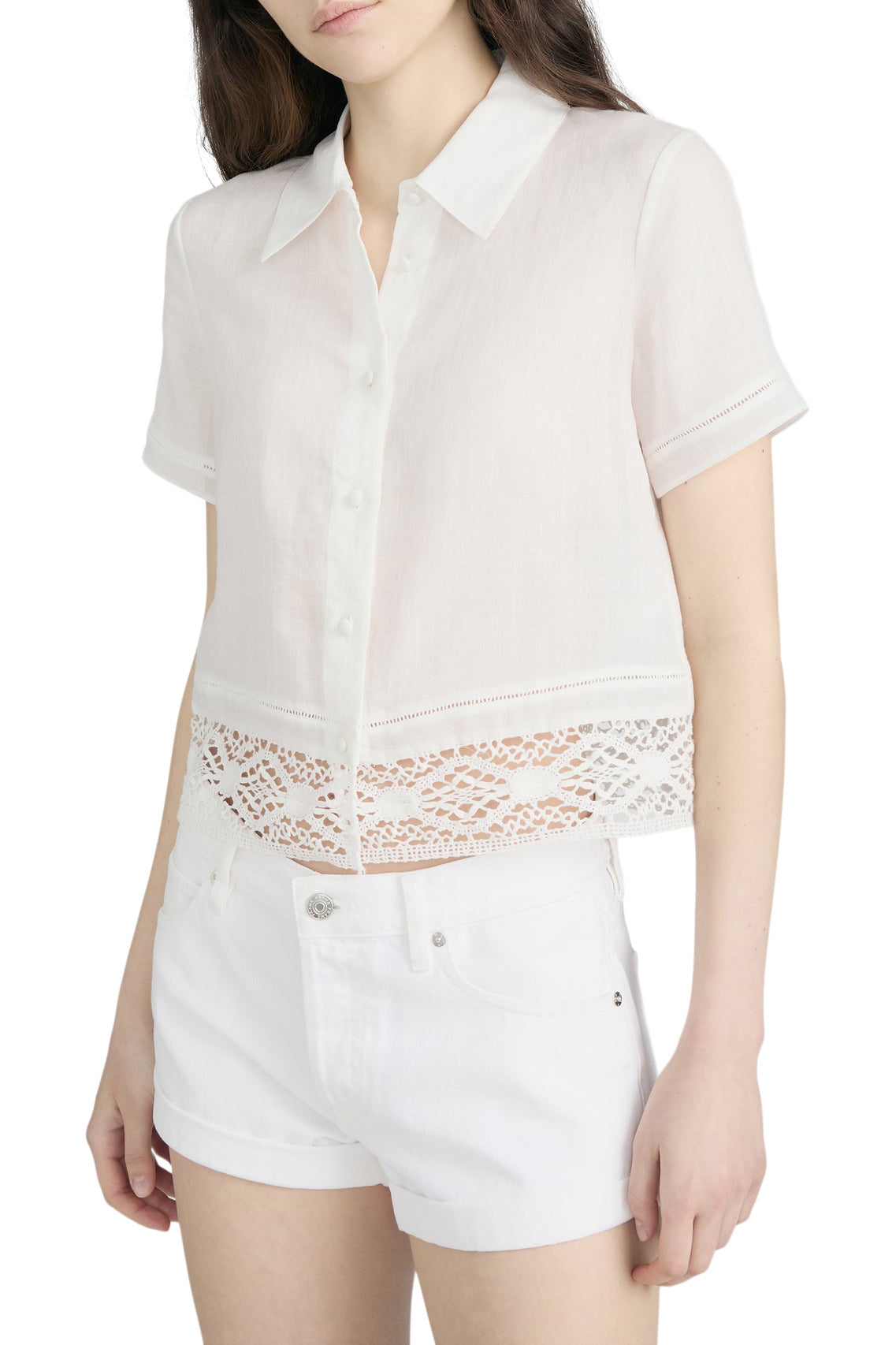 Frame Denim Heirloom Shirt in White