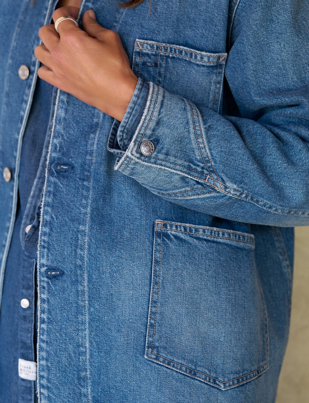 Frank & Eileen Bantry Denim Barn Jacket in 1978 Wash