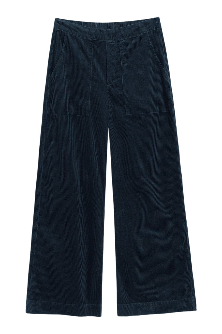 Frank & Eileen Madeline Patch Pocket Pull On Pant in Classic Navy