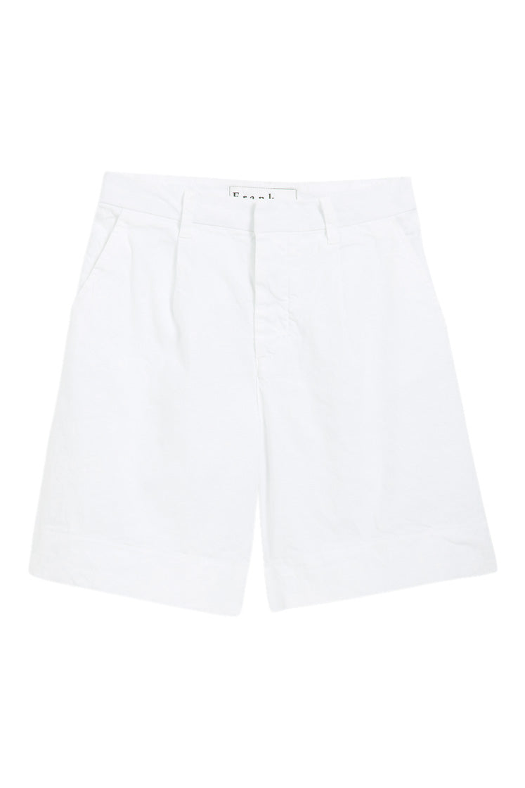 Frank & Eileen Waterford 7.5"
Golf Short in White Linen