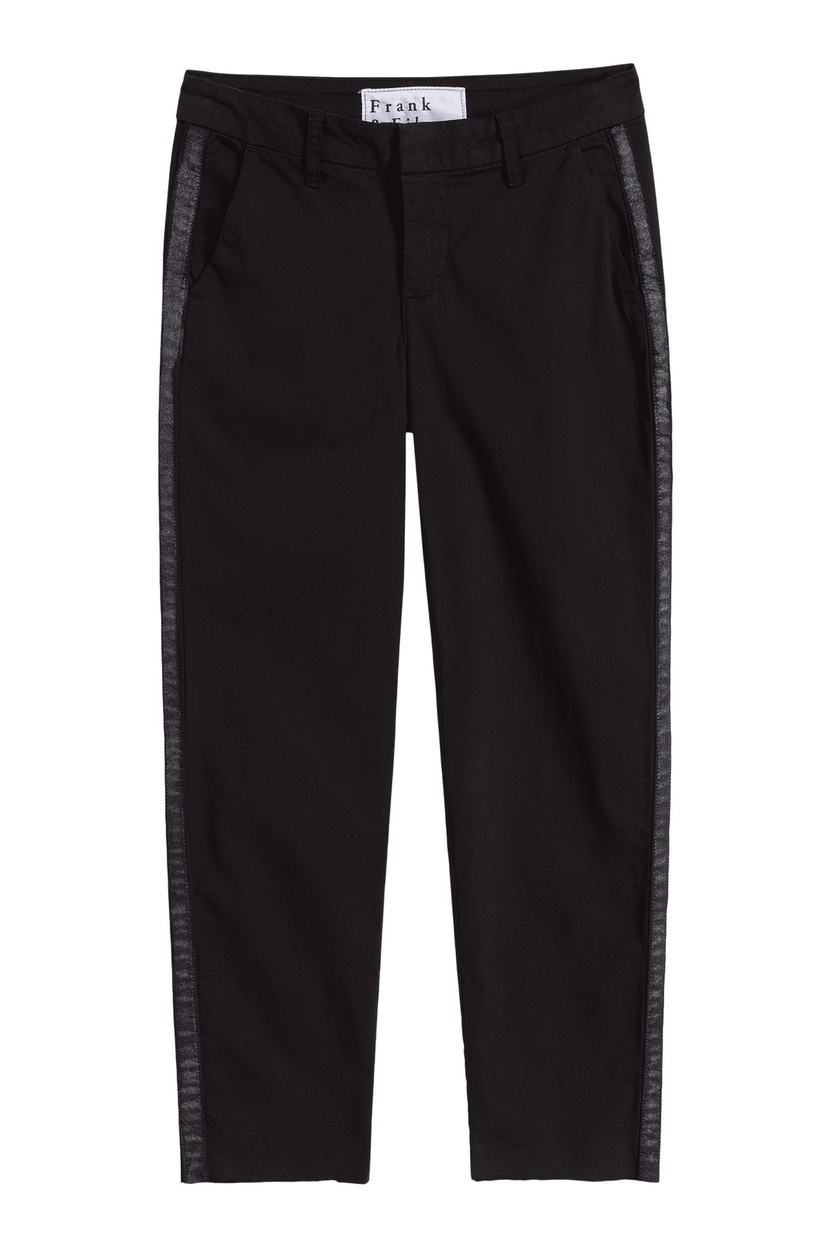 Frank & Eileen Wicklow The Italian Chino in Silver Glitter Tuxedo