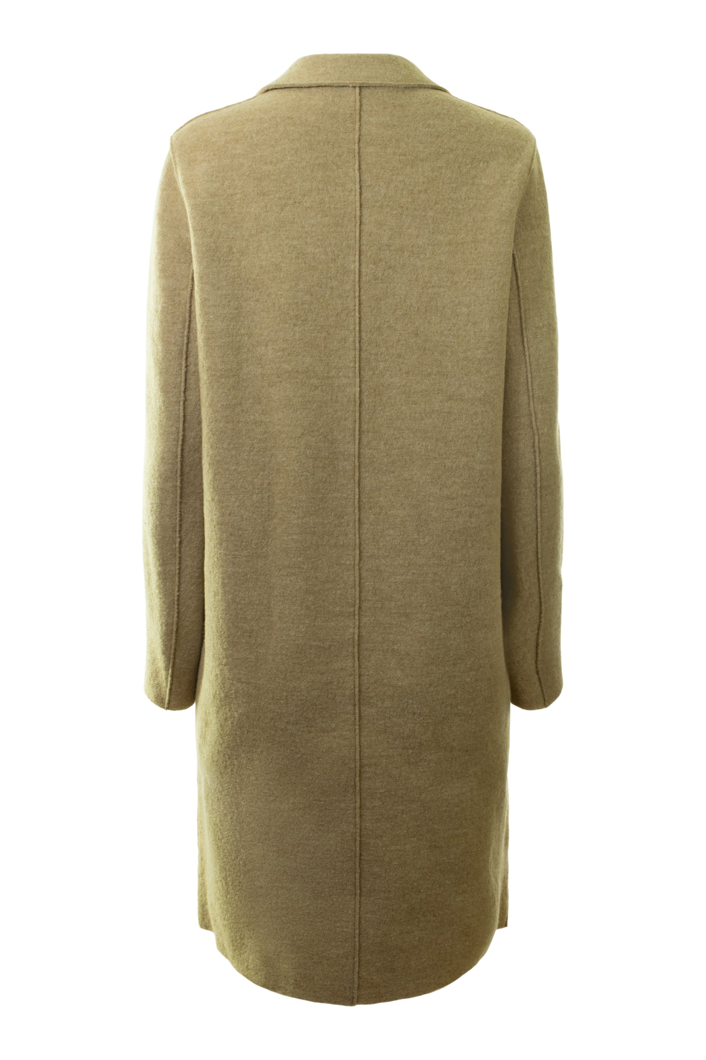Harris Wharf London Boiled Wool Overcoat