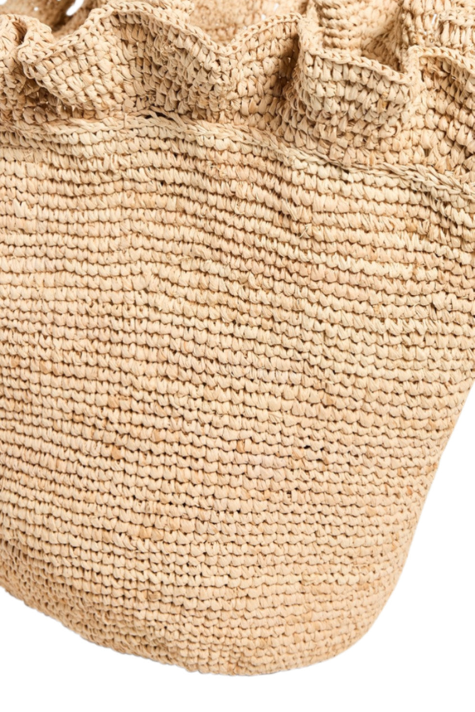 Loeffler Randall Cyrus Woven Tote in Natural