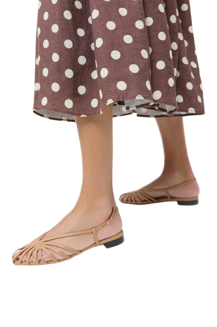 Loeffler Randall Devon Slingback Sandal in Dune