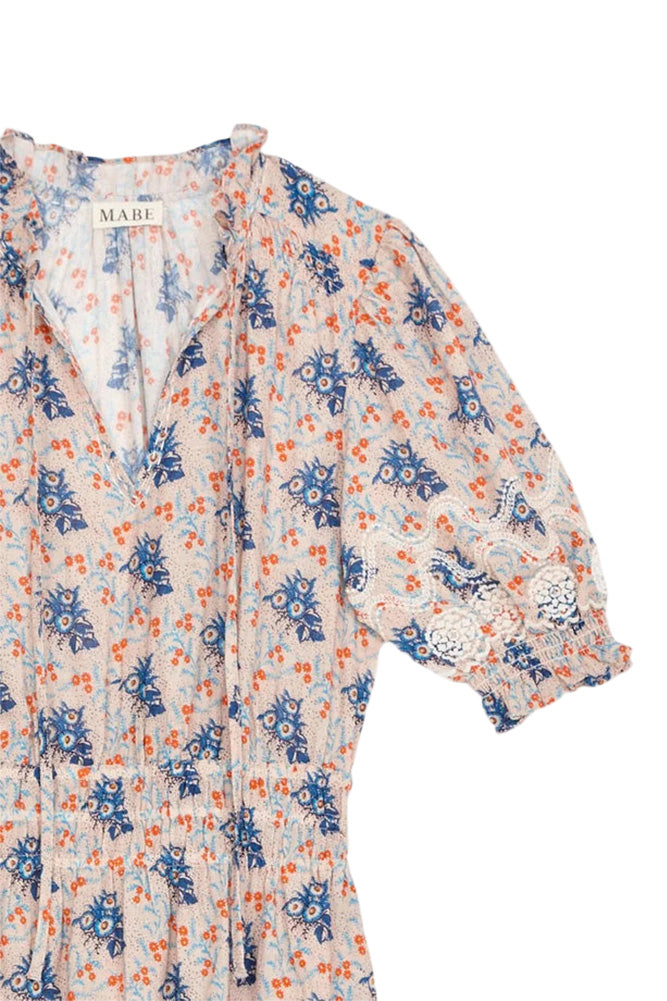 M.A.B.E Aster Printed Dress in Multi