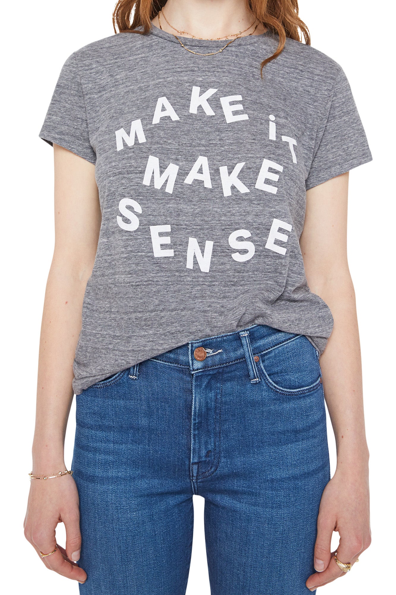 MOTHER Denim Boxy Goodie Goodie in Make it Make Sense