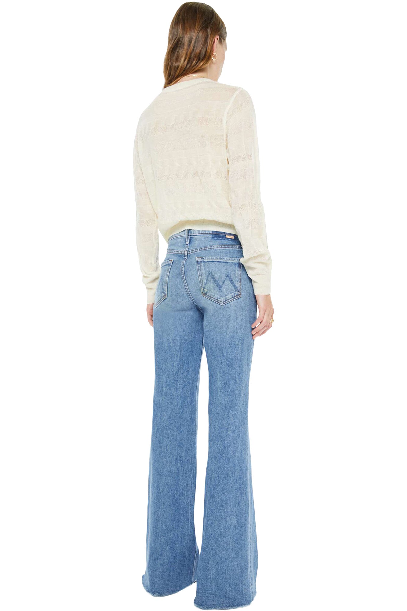 MOTHER Denim Doozy Fray in Heads or Tails