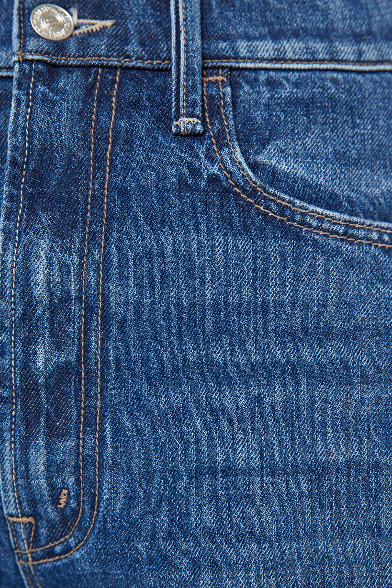 MOTHER Denim Half-Pipe Bermuda Fray in Did You Bring Me Anything?