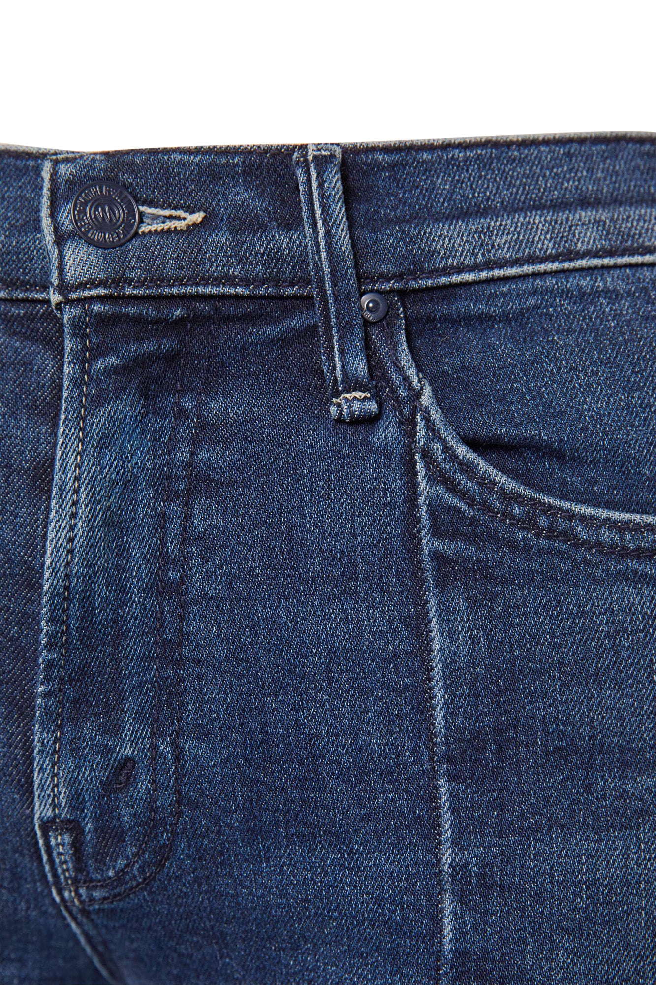 MOTHER Denim Insider Skimp Pointy Fray in You're a Riot