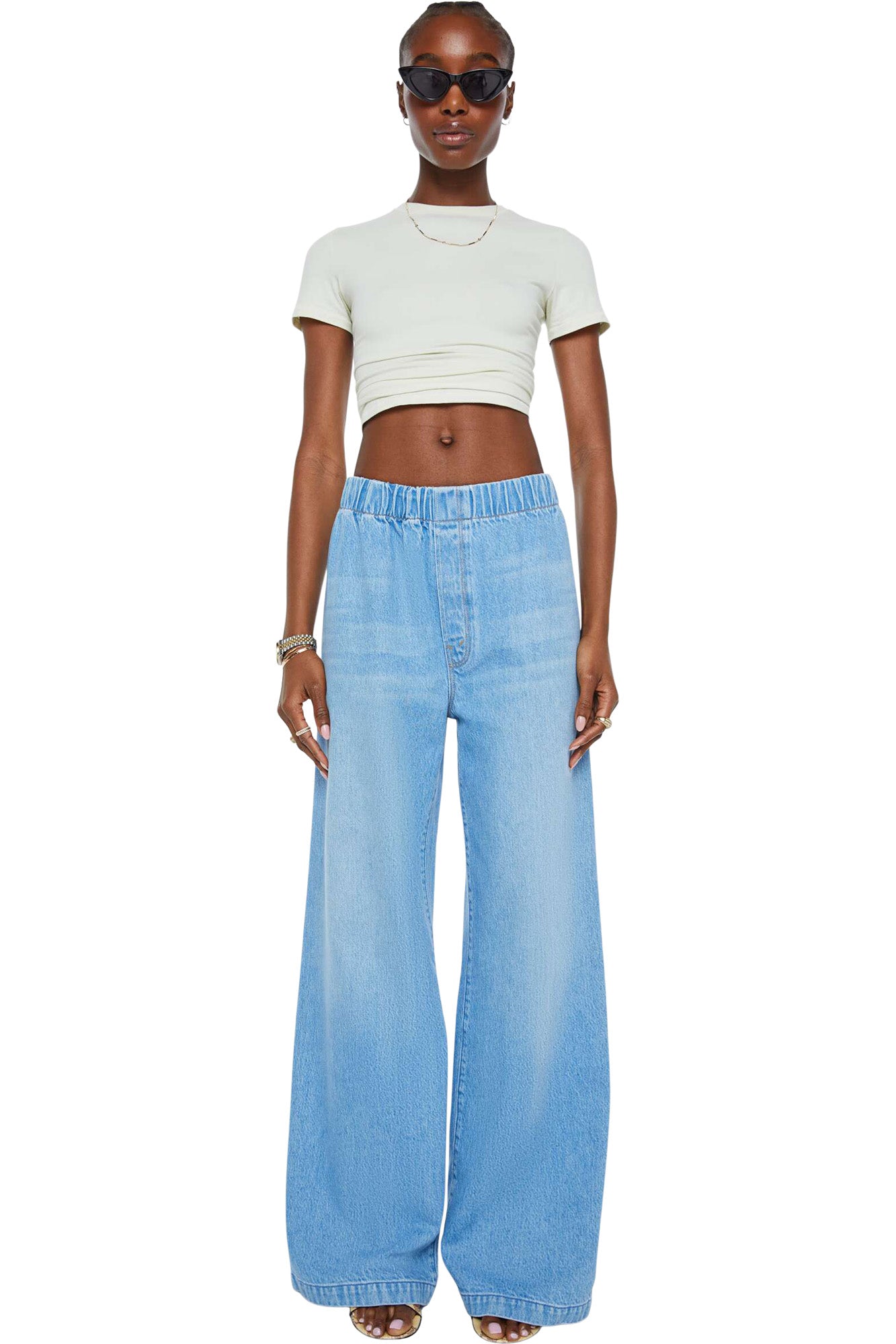 MOTHER Denim Kitchen Drawer Skimp in All You Can Eat