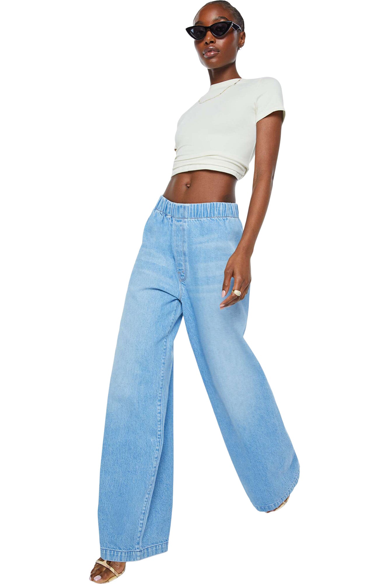 MOTHER Denim Kitchen Drawer Skimp in All You Can Eat