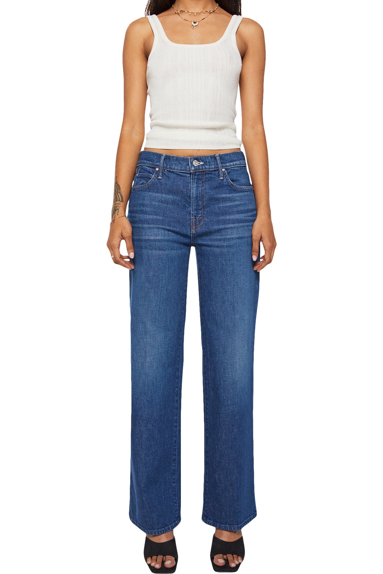 MOTHER Denim Lil Kick It in Made in the Shade