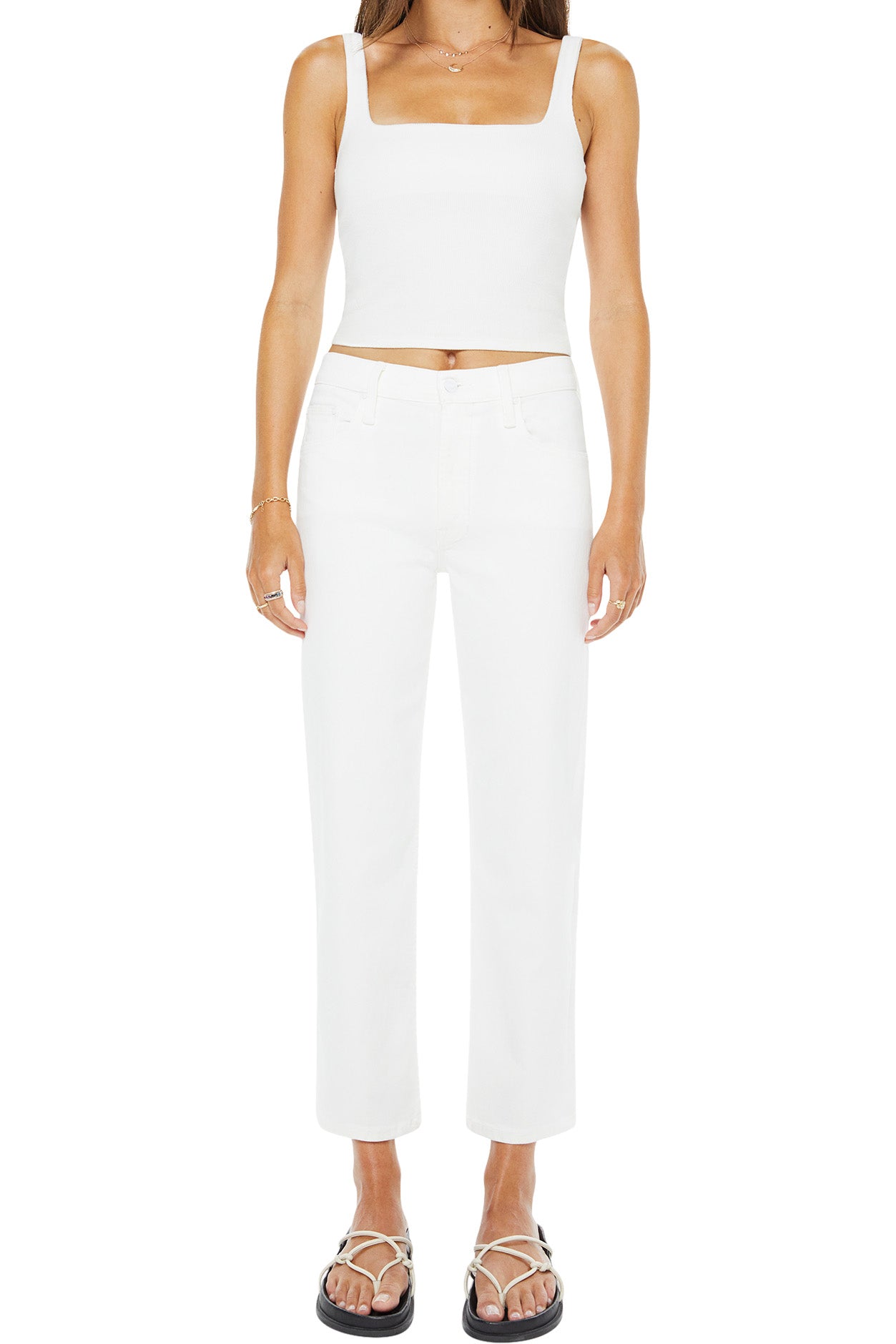 MOTHER Denim Newbie Ankle in Fairest of Them All