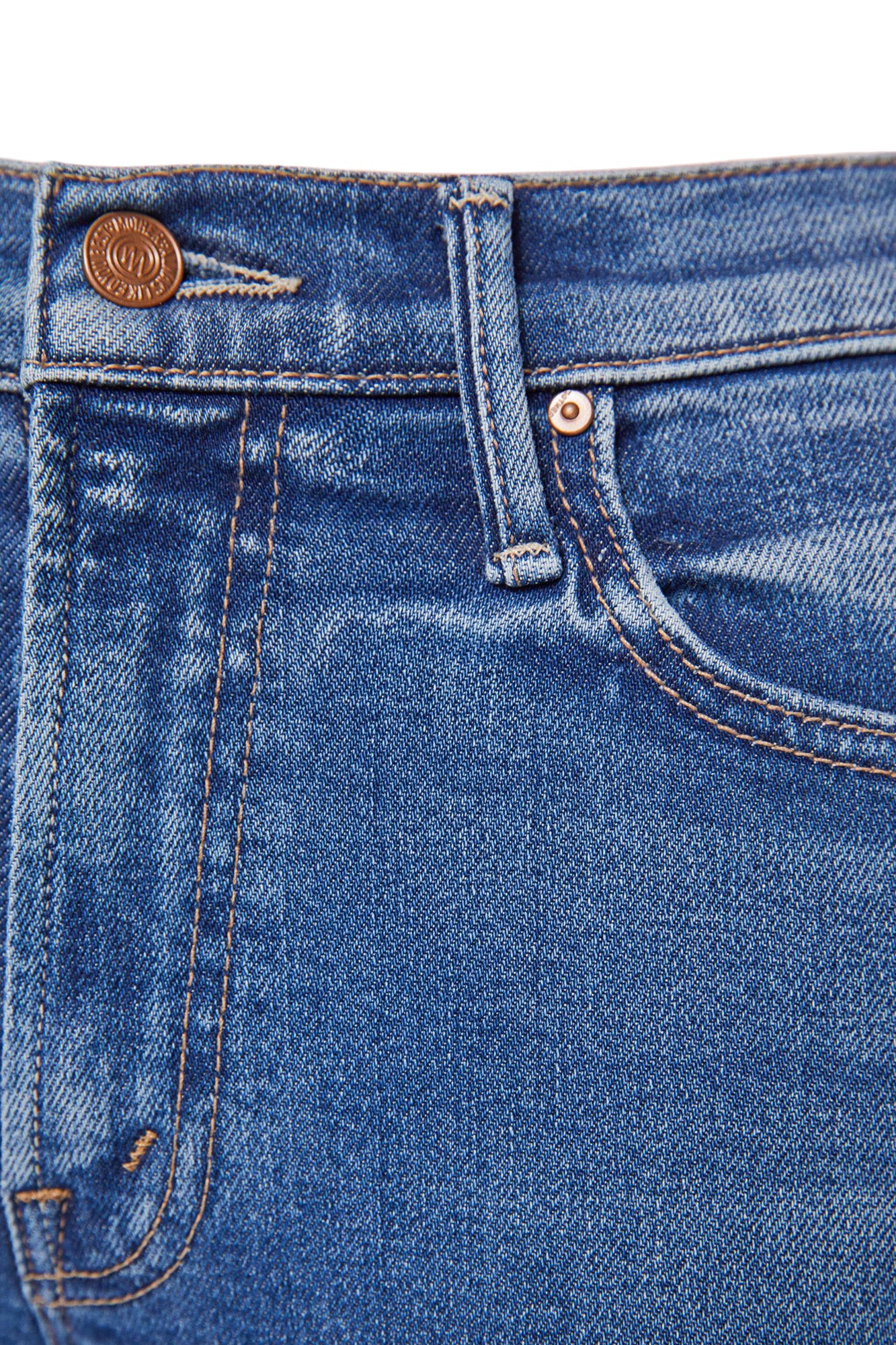 MOTHER Denim Outsider Skimp in Dugout Doobies