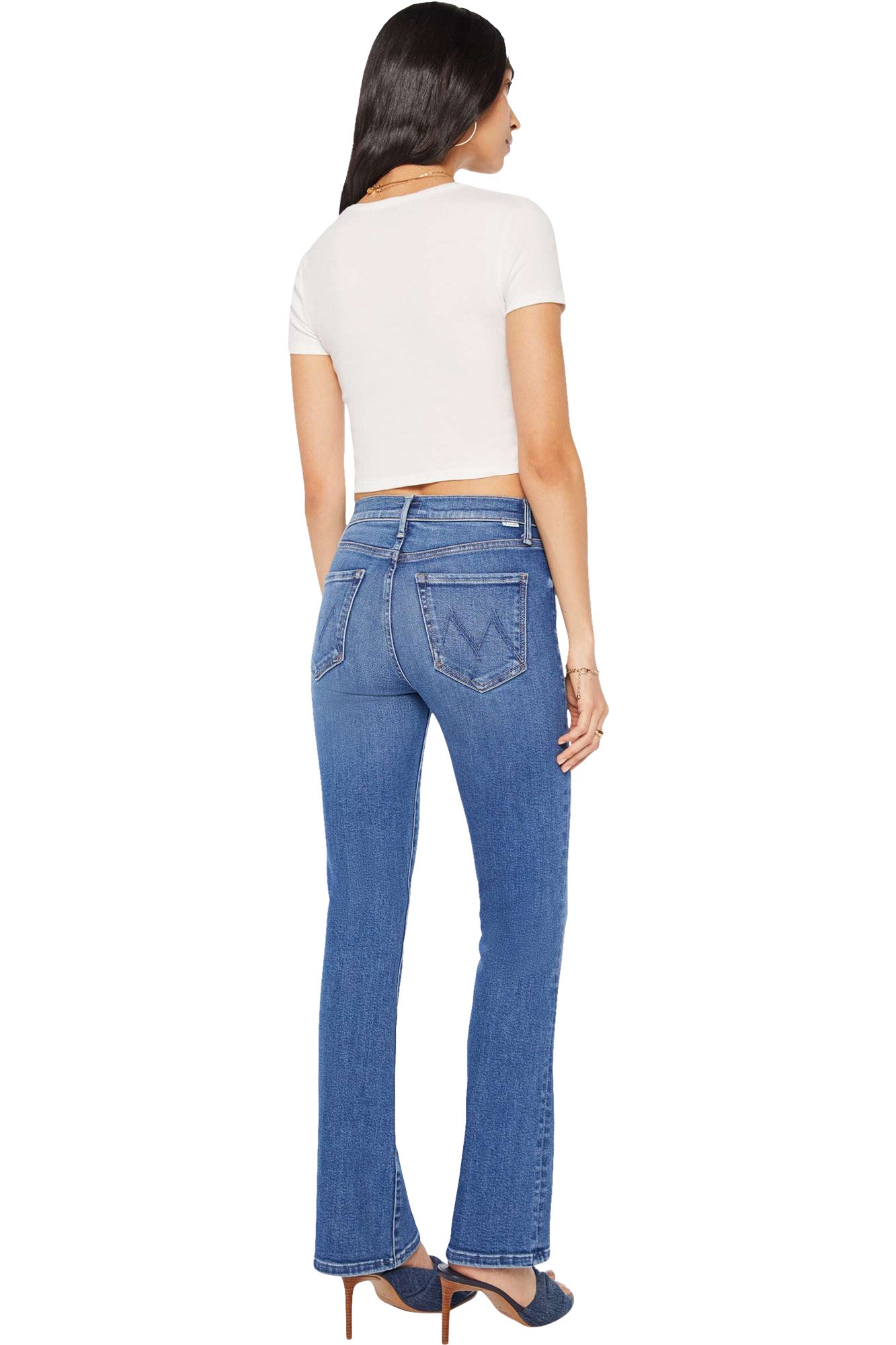 MOTHER Denim Outsider Skimp in Dugout Doobies