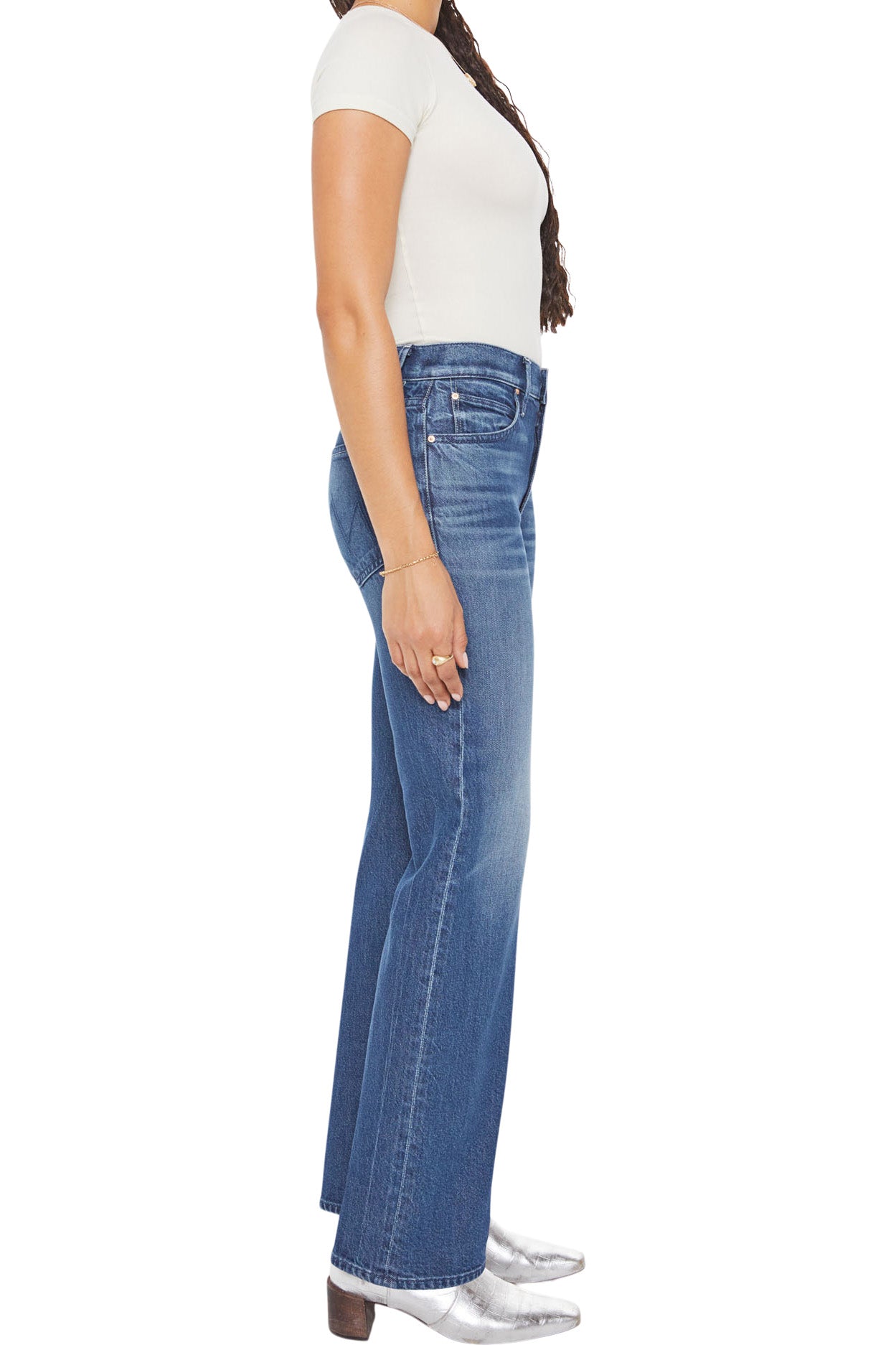 MOTHER Denim Petites Lil Kick It in Which is Witch