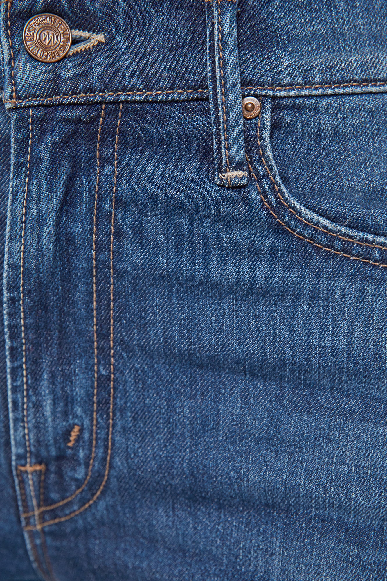 MOTHER Denim Rascal Skimp in Shine On