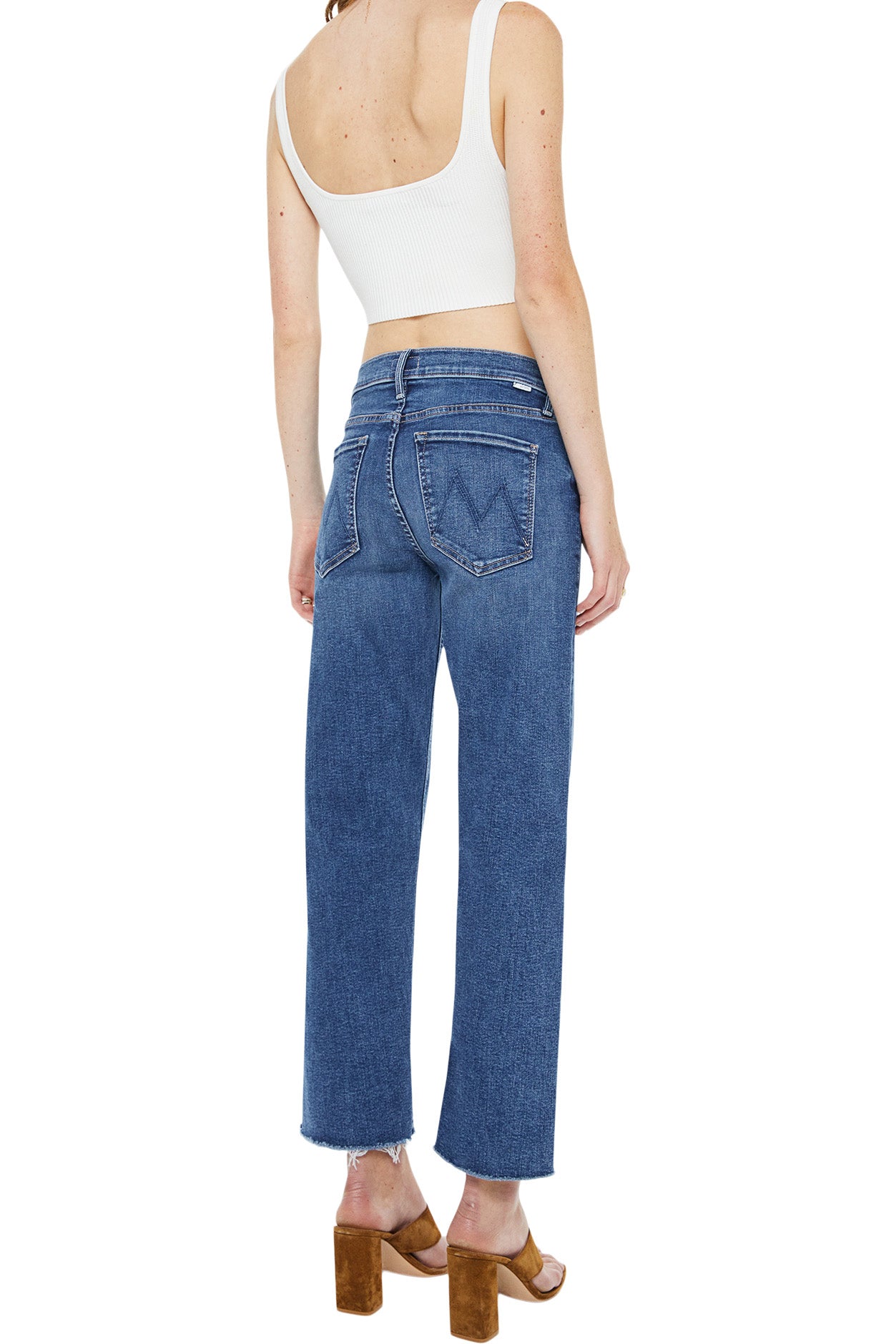 MOTHER Denim Newbie Ankle in Prized Possession