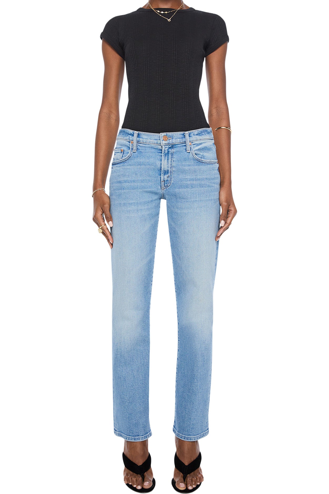 MOTHER Denim The Spinoff Skimp in Saddle Up
