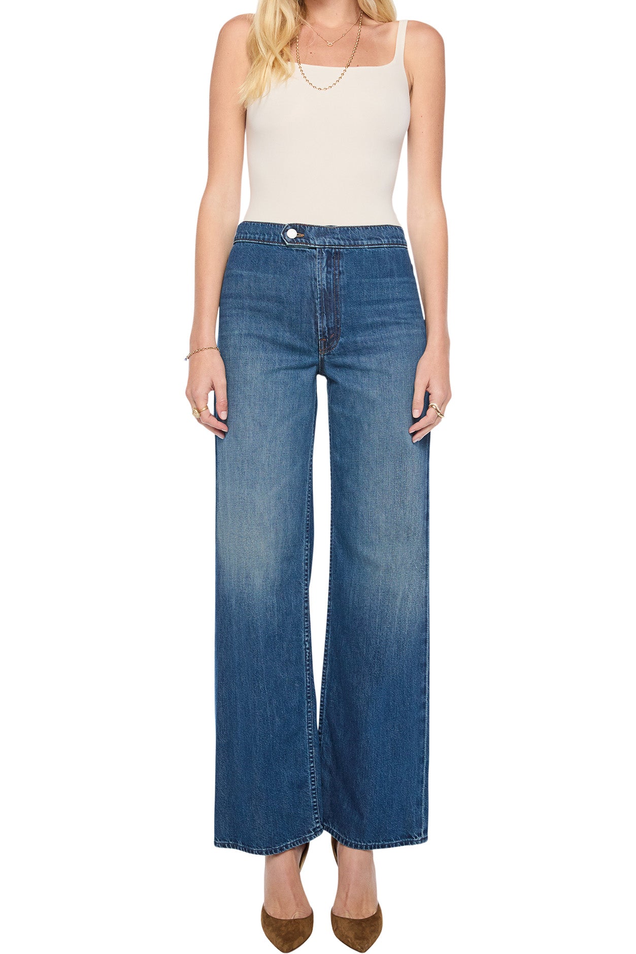 MOTHER Denim The Tab Rerun Zip Sneak in Bad Date