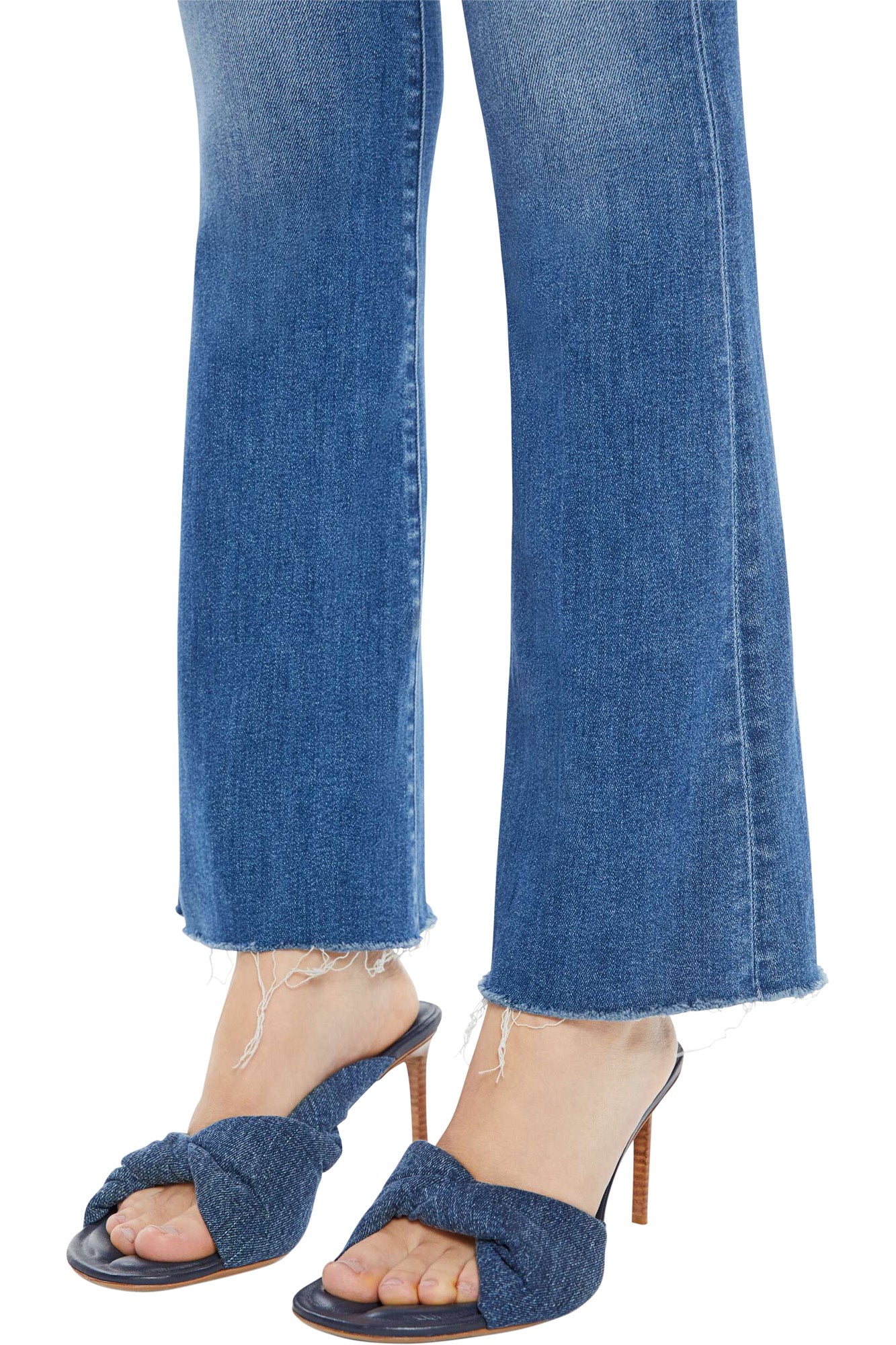 MOTHER Denim Weekender Fray in Connect the Dots