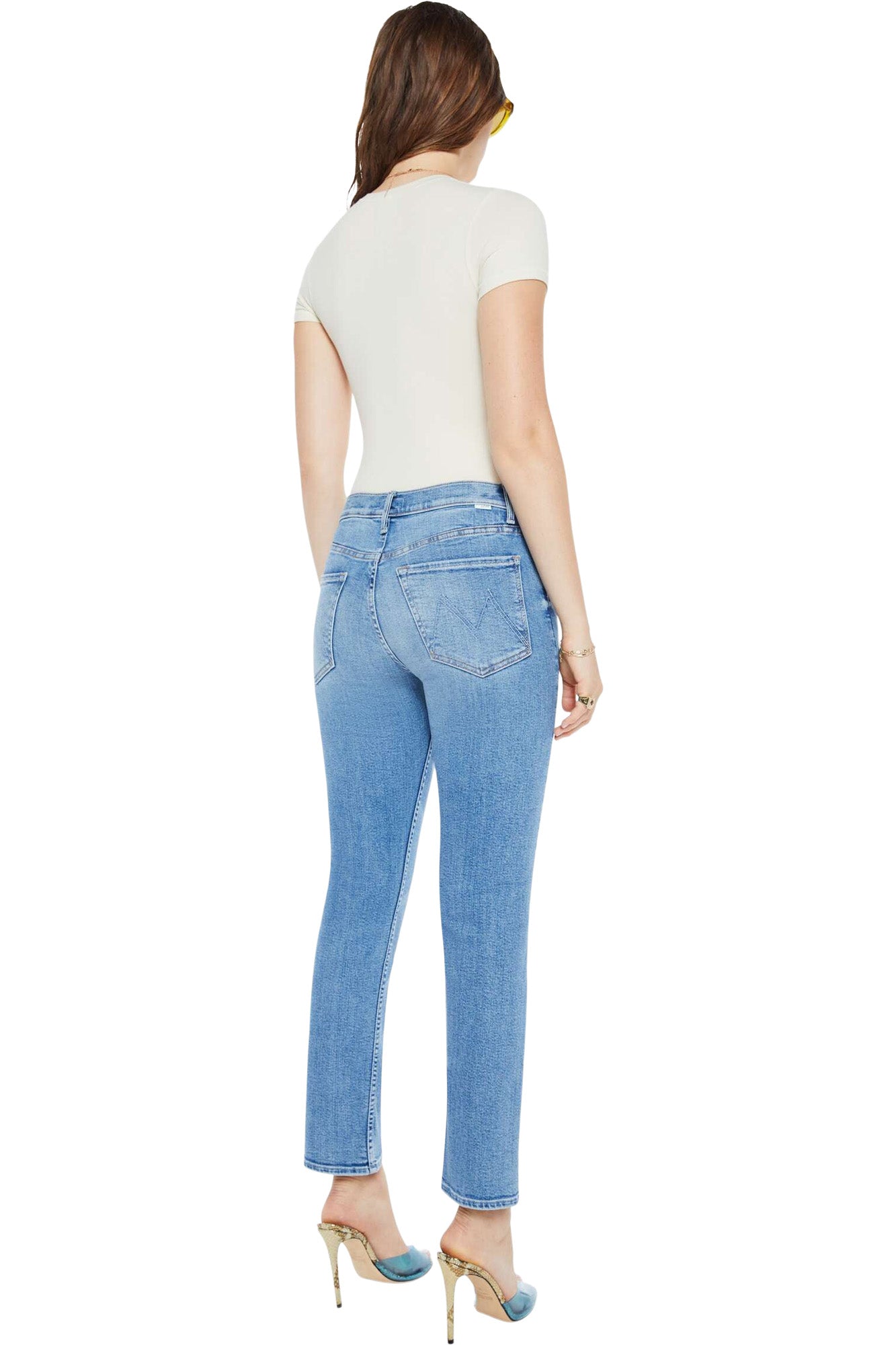 MOTHER Denim Tomcat Flood in Tasty Waves